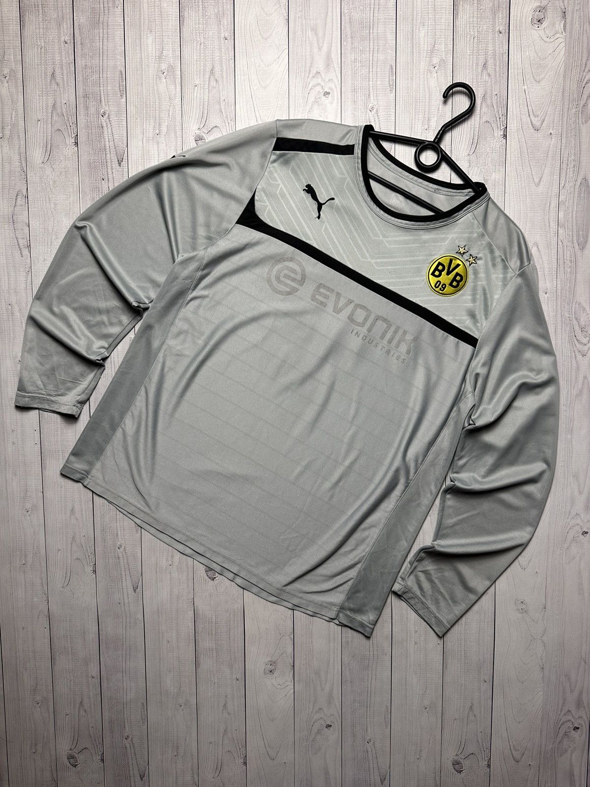 Vintage puma Borussia Dortmund soccer jersey long sleeve XL