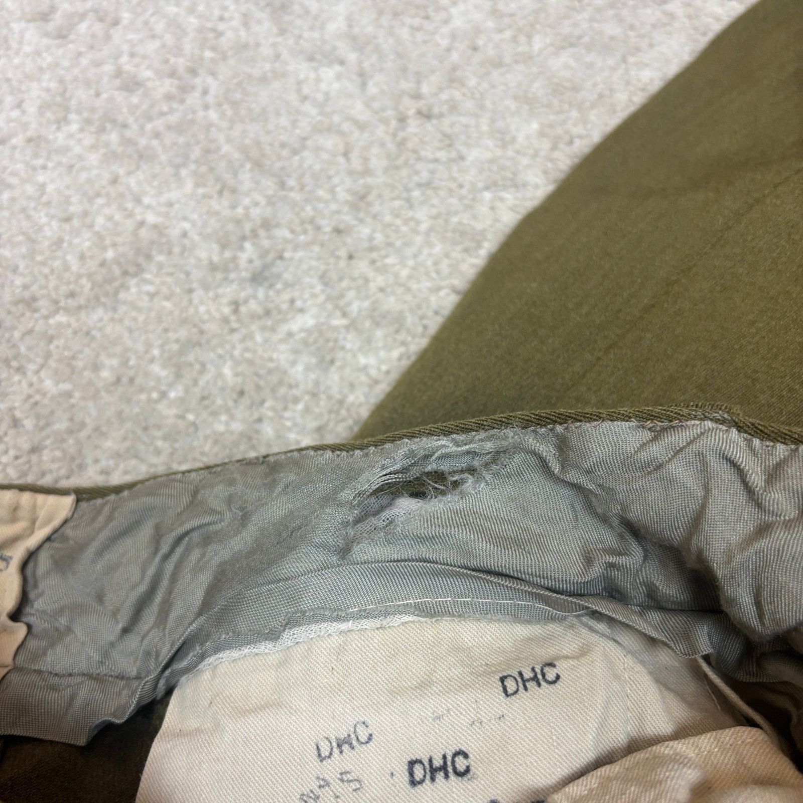 Vintage Vintage 50s 60s Military Army Trousers Pants Men's 28x29.5 Size US 28 / EU 44 - 9 Thumbnail