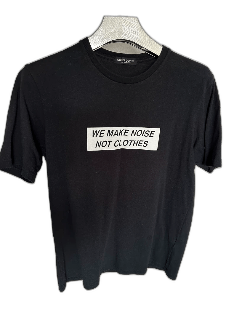 Undercover UNDERCOVER Noise Slogan Short Sleeve Tee Size US M / EU 48-50 / 2 - 1 Thumbnail