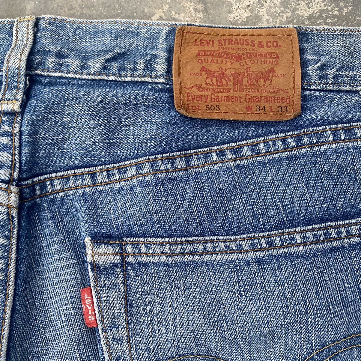 Levi's Vintage Clothing Vintage Levis Lot 503 Sand Washed jeans LV011 Size US 34 / EU 50 - 7 Thumbnail