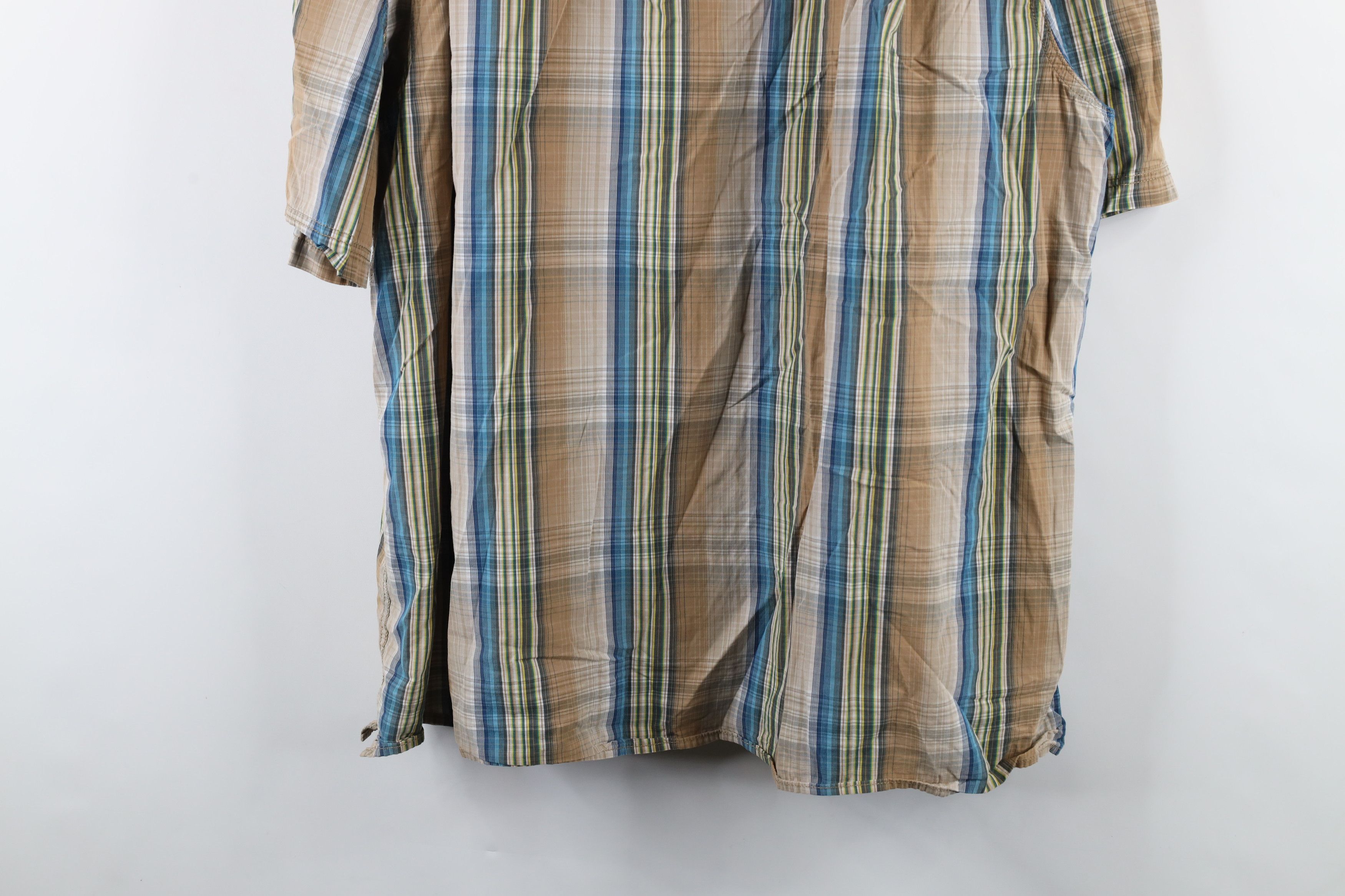 Duluth Trading Company × Vintage Duluth Trading Co Short Sleeve Button Down Shirt Plaid AS IS Size US XXL / EU 58 / 5 - 14 Thumbnail