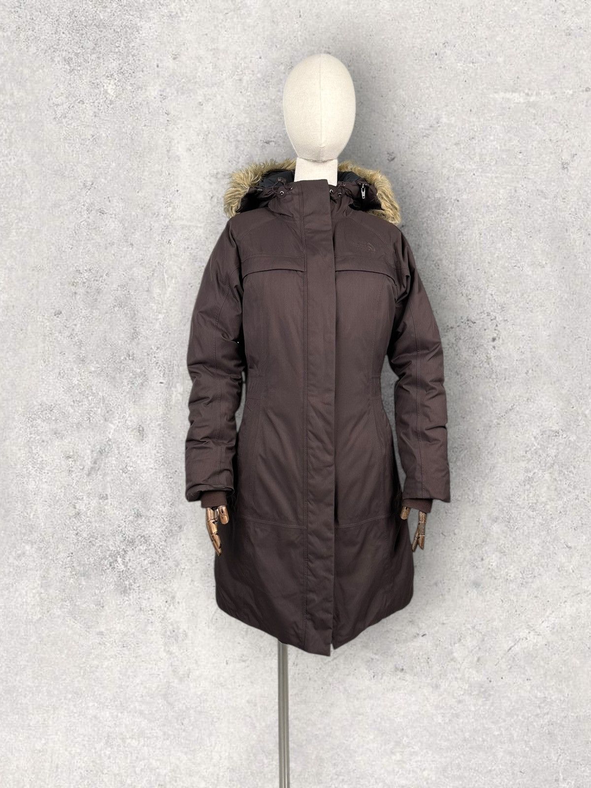 The North Face The North Face Puffer Parka Jacket Fur Trim Hooded Size S / US 4 / IT 40 - 1 Thumbnail