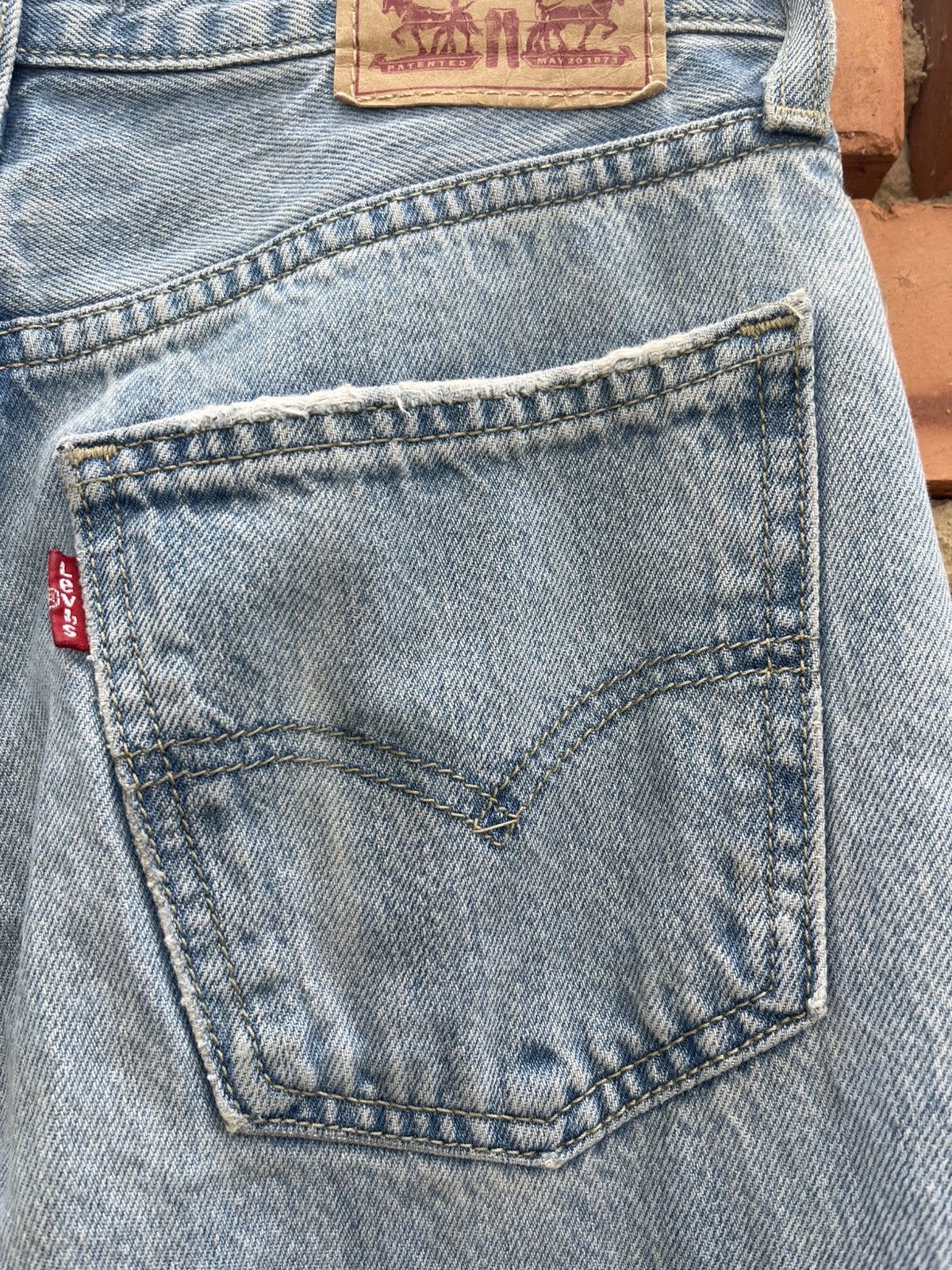 Levi's Vintage Levi’s Waterless Denim Jeans Size US 28 / EU 44 - 11 Thumbnail