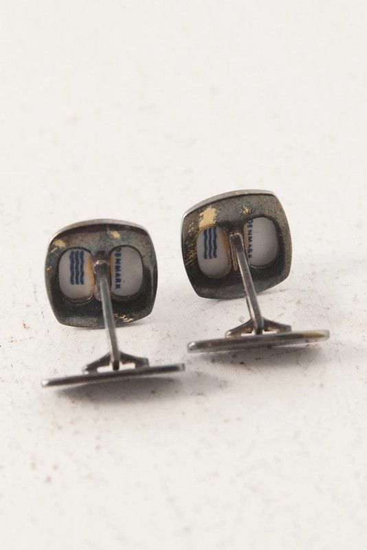 Georg Jensen Vintage Georg Jensen silver cufflinks Size ONE SIZE - 4 Thumbnail