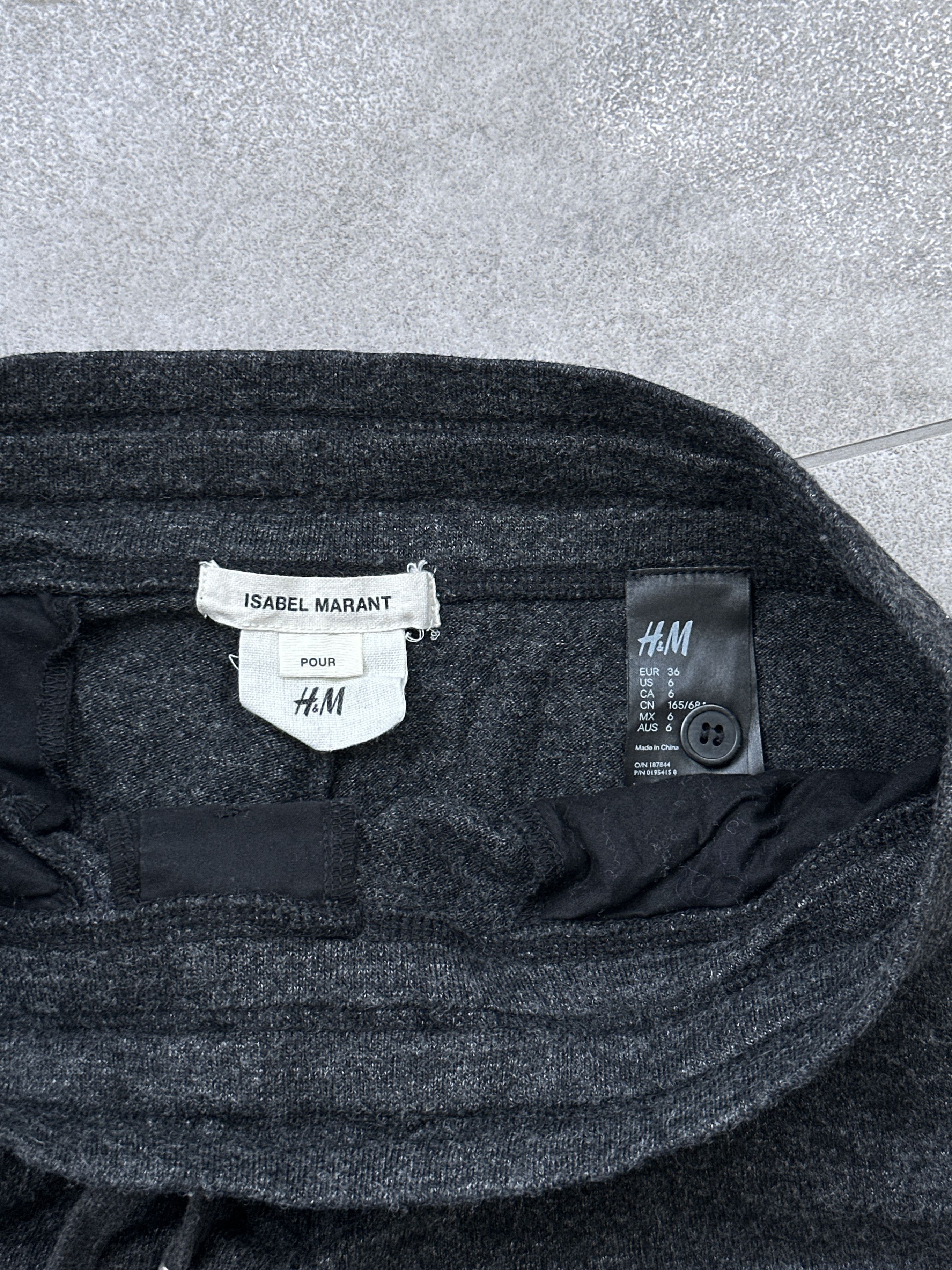 Isabel Marant Isabel Marant x H&M Gray Jogger Pants Size 28" / US 6 / IT 42 - 5 Thumbnail