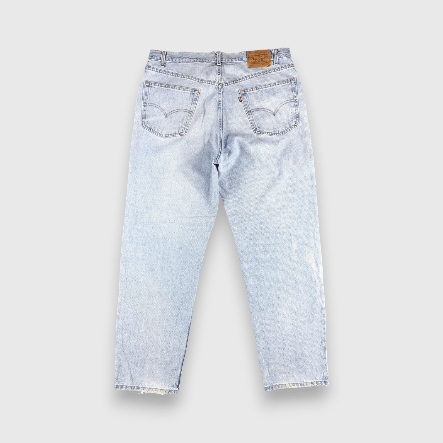 Levi's Vintage 90s Light Wash Levis 550 Jeans-J1985 Size US 40 / EU 56 - 2 Thumbnail
