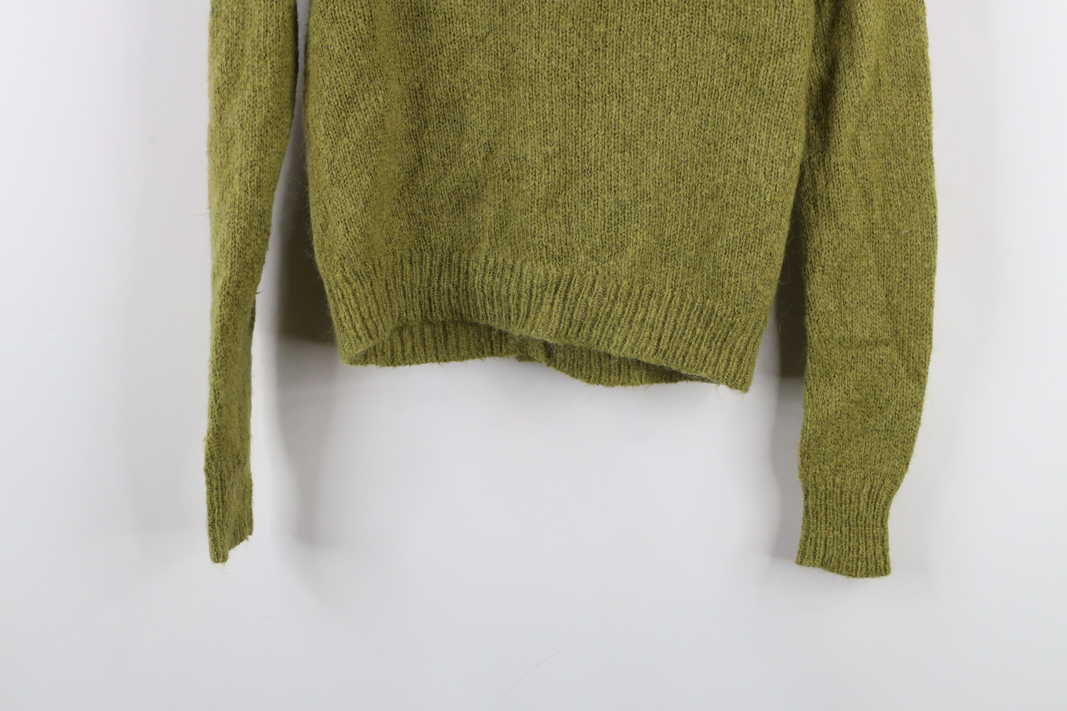 J.Crew × Vintage Vintage 90s J Crew Cobain Mohair Wool Knit Cardigan Sweater Size S / US 4 / IT 40 - 9 Thumbnail