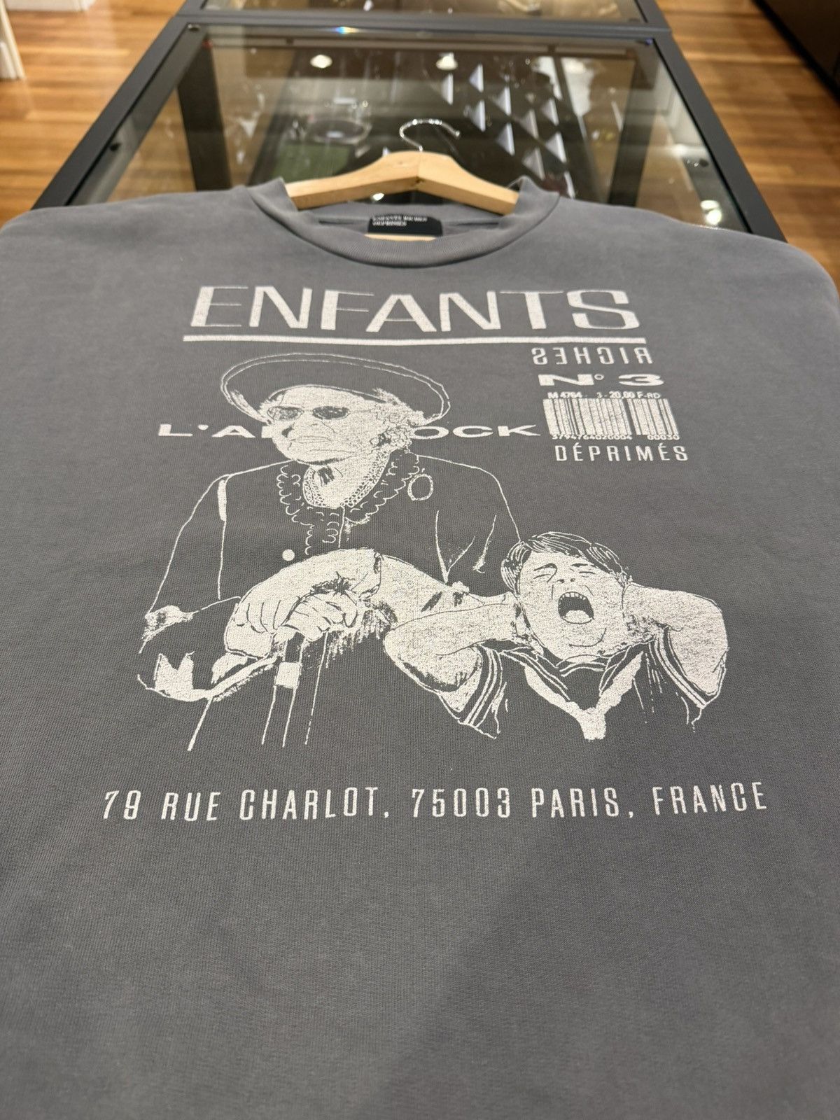 Enfants Riches Deprimes Enfants Riches Déprimés Screaming Prince Crewneck - Grey Size US XXL / EU 58 / 5 - 3 Thumbnail