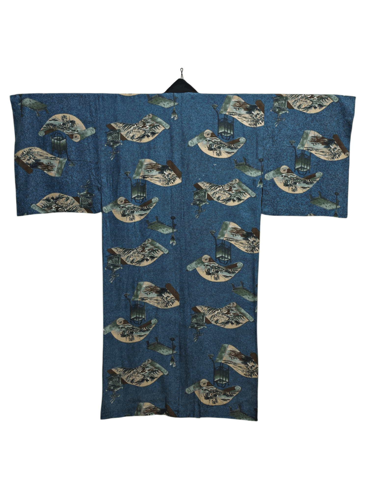 Japanese Brand × Vintage Vintage Japanese Kimono Nagajuban Robe Kimono Dress Size US L / EU 52-54 / 3 - 2 Thumbnail