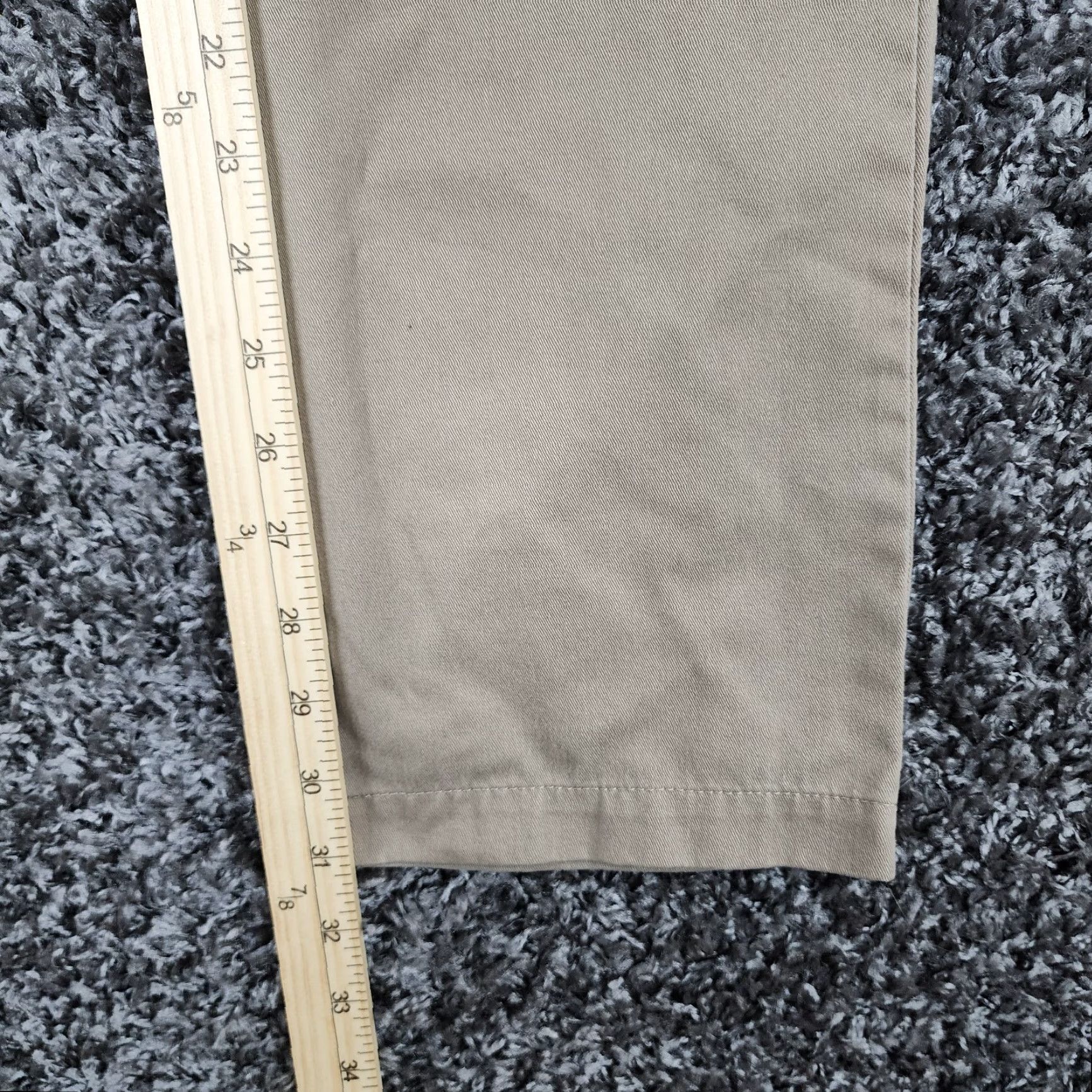Volcom Volcom Corpo Class Mens Brown Straight Leg Polyester Cotton Pants Size 30 Size US 30 / EU 46 - 5 Thumbnail