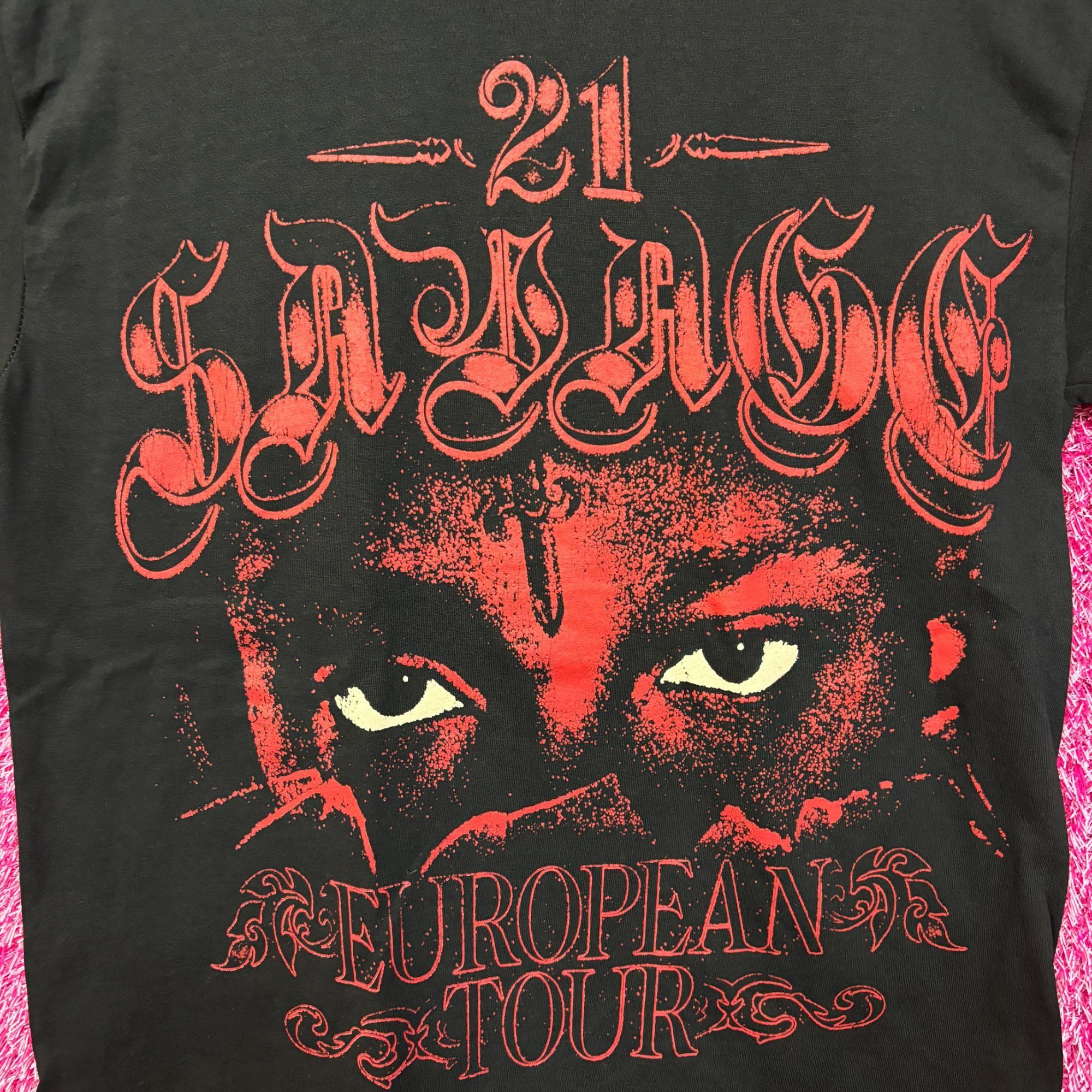 21 Savage 21 Savage European Rap Tour Tshirt size Small Size US S / EU 44-46 / 1 - 2 Thumbnail