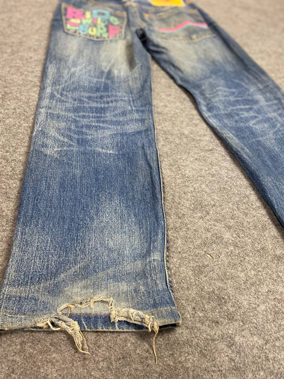 Big John vintage big john denim printed on pocket nice design Size US 37 - 8 Thumbnail