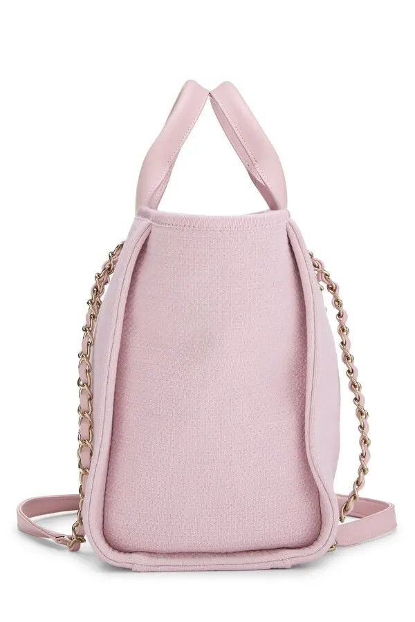 Chanel os11x0326 Size: OS / Deauville Small Tote Bag in Pink Size ONE SIZE - 3 Thumbnail