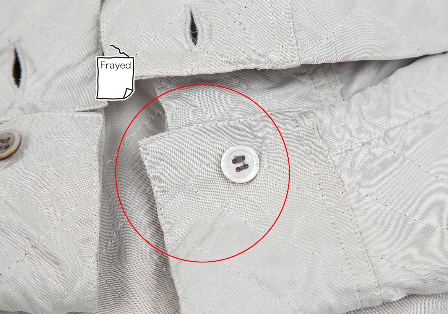 Yohji Yamamoto Yohji Yamamoto Silver Zigzag Stitch Long Shirt Size US M / EU 48-50 / 2 - 9 Thumbnail