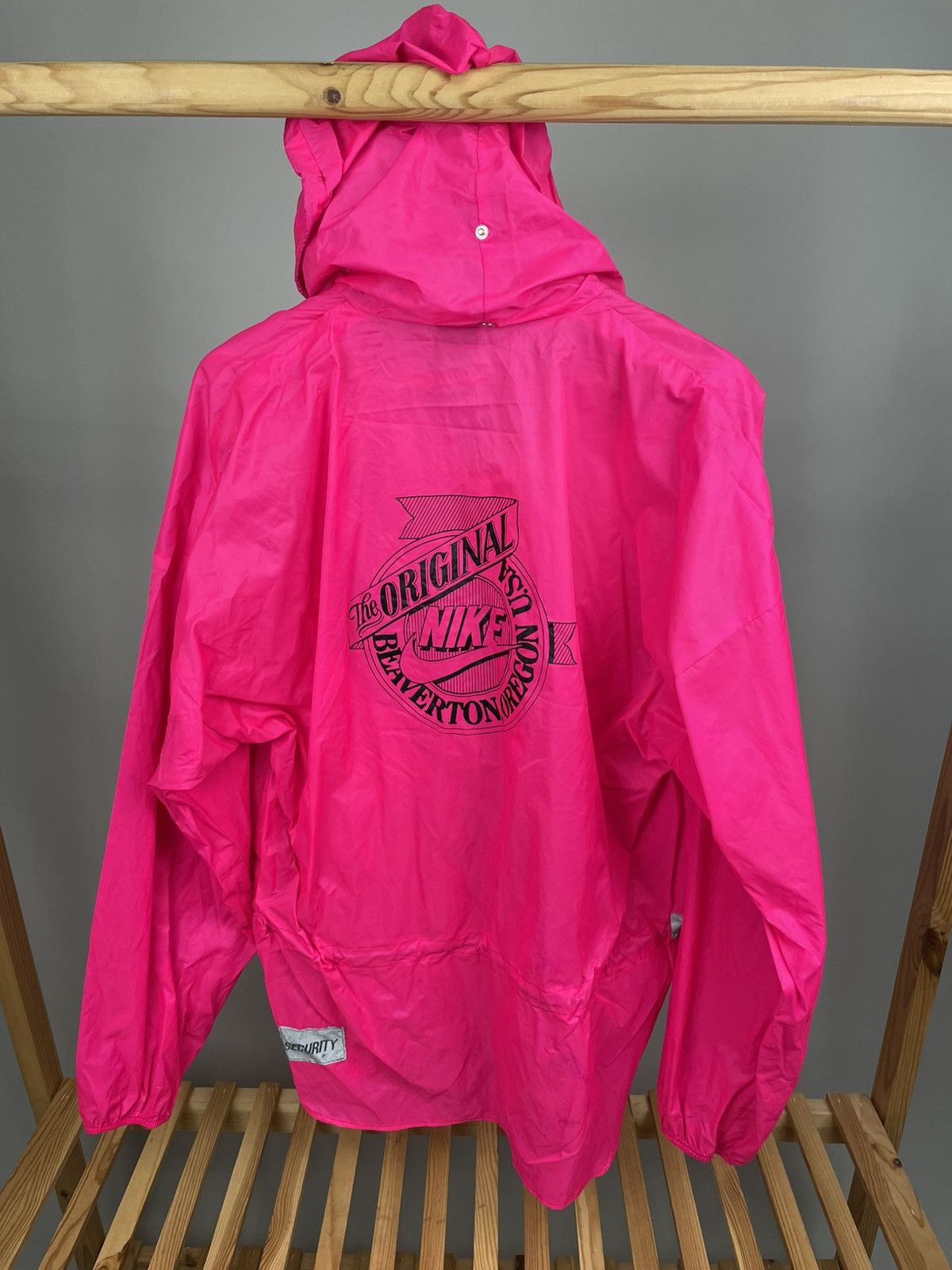 Nike Crazy vintage nike raincoat jacket size XL Size US XL / EU 56 / 4 - 5 Thumbnail