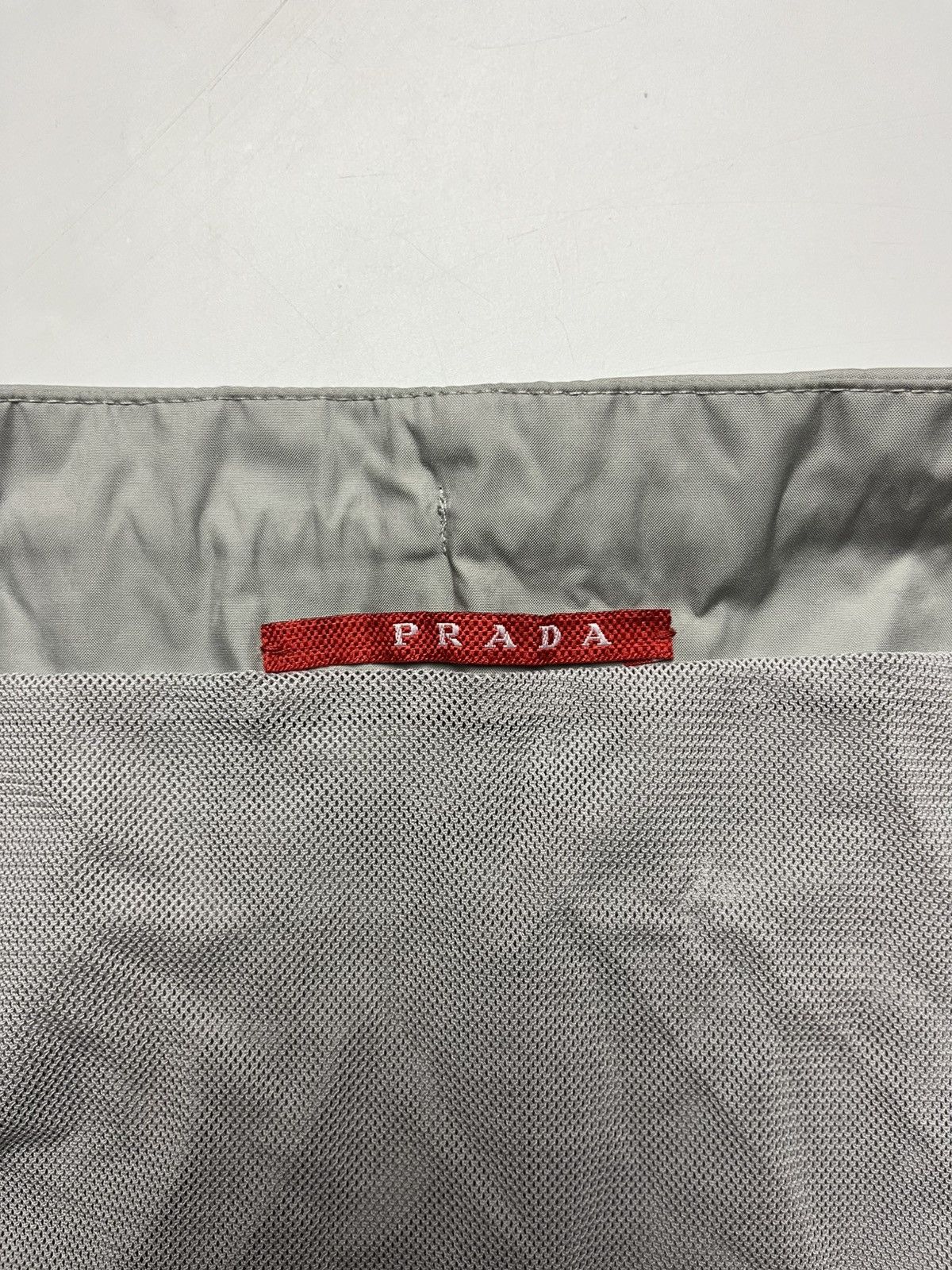 Prada Prada - Red Tab SS07 Silver Nylon Size US 36 / EU 52 - 5 Thumbnail