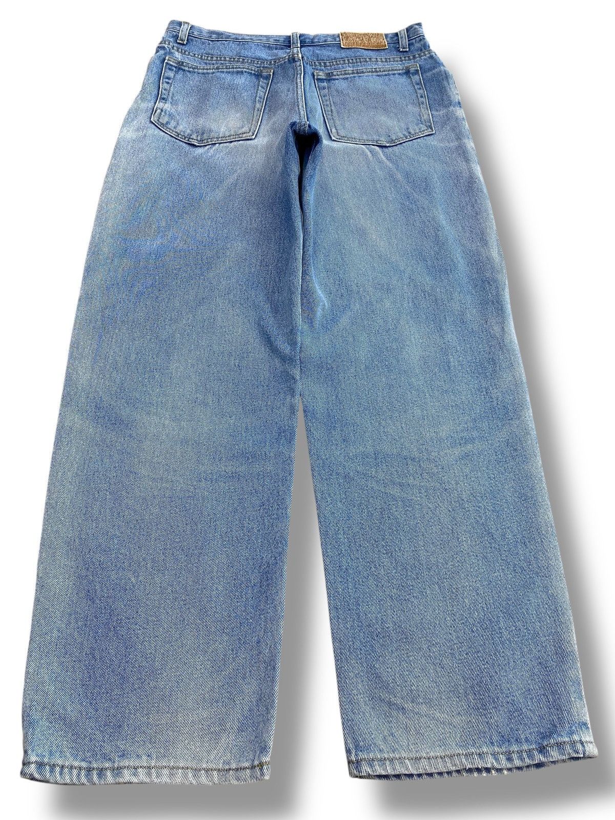 Japanese Brand Japanese Brand Light Wash Distressed Style Straight CutJeans Size US 29 - 3 Thumbnail