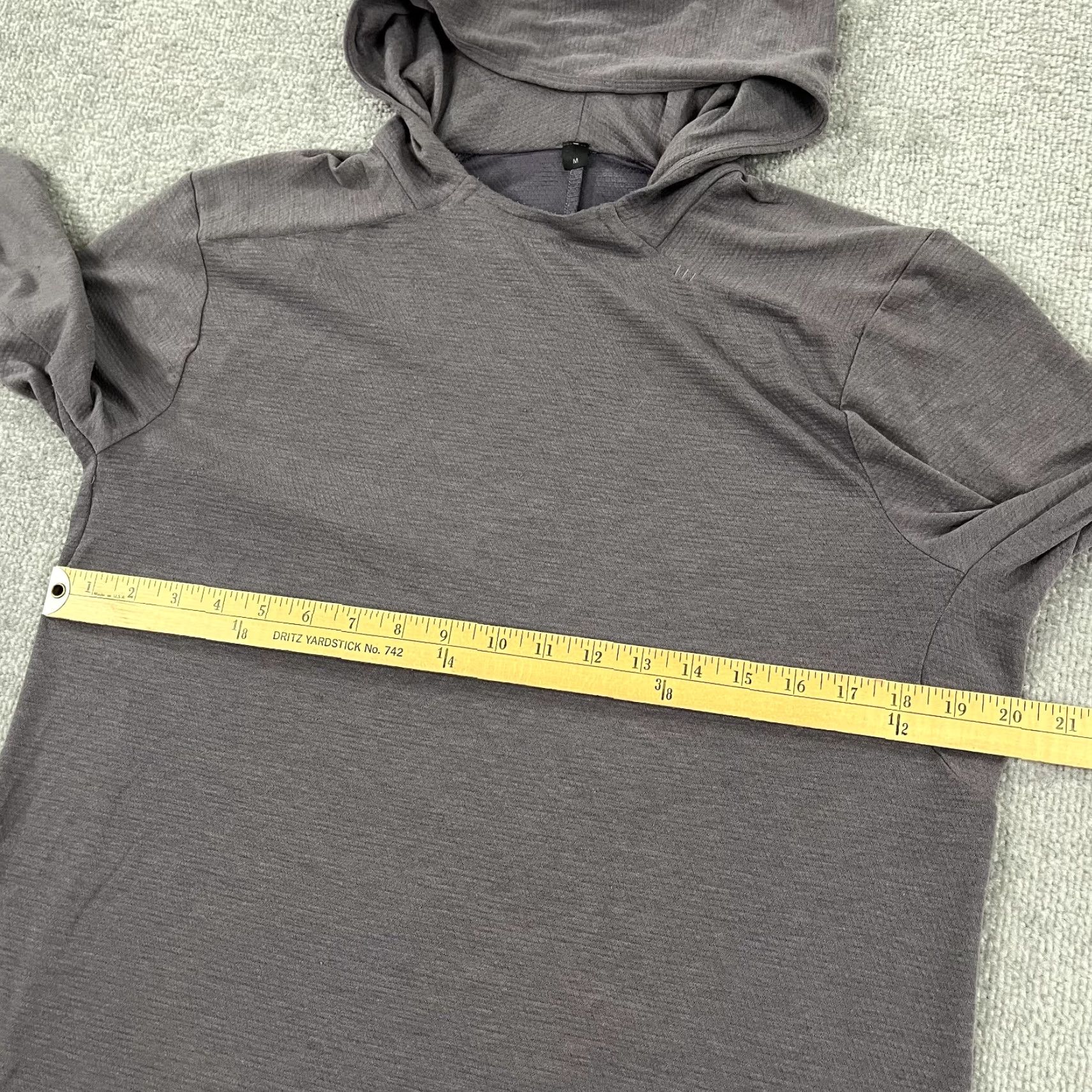 Lululemon Lululemon Conflux Pullover Hoodie Mens Medium Graphite Purple Office Travel Gym Size US M / EU 48-50 / 2 - 5 Thumbnail