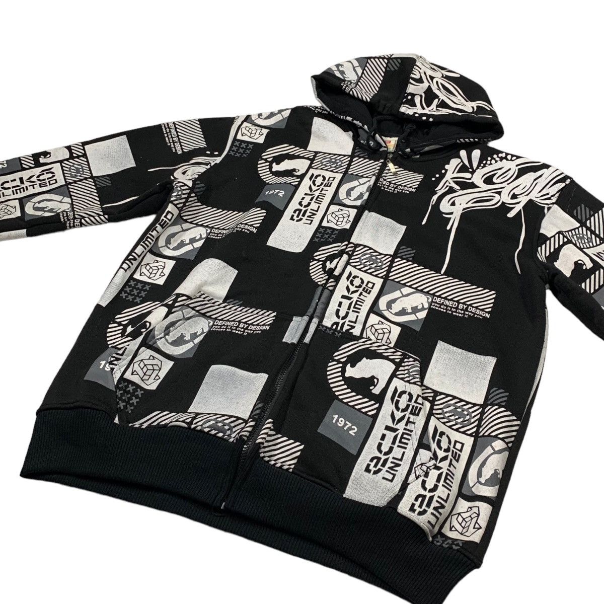 Ecko Unltd. Vintage Ecko Unltd All Over Print Hoodie Size US L / EU 52-54 / 3 - 4 Thumbnail