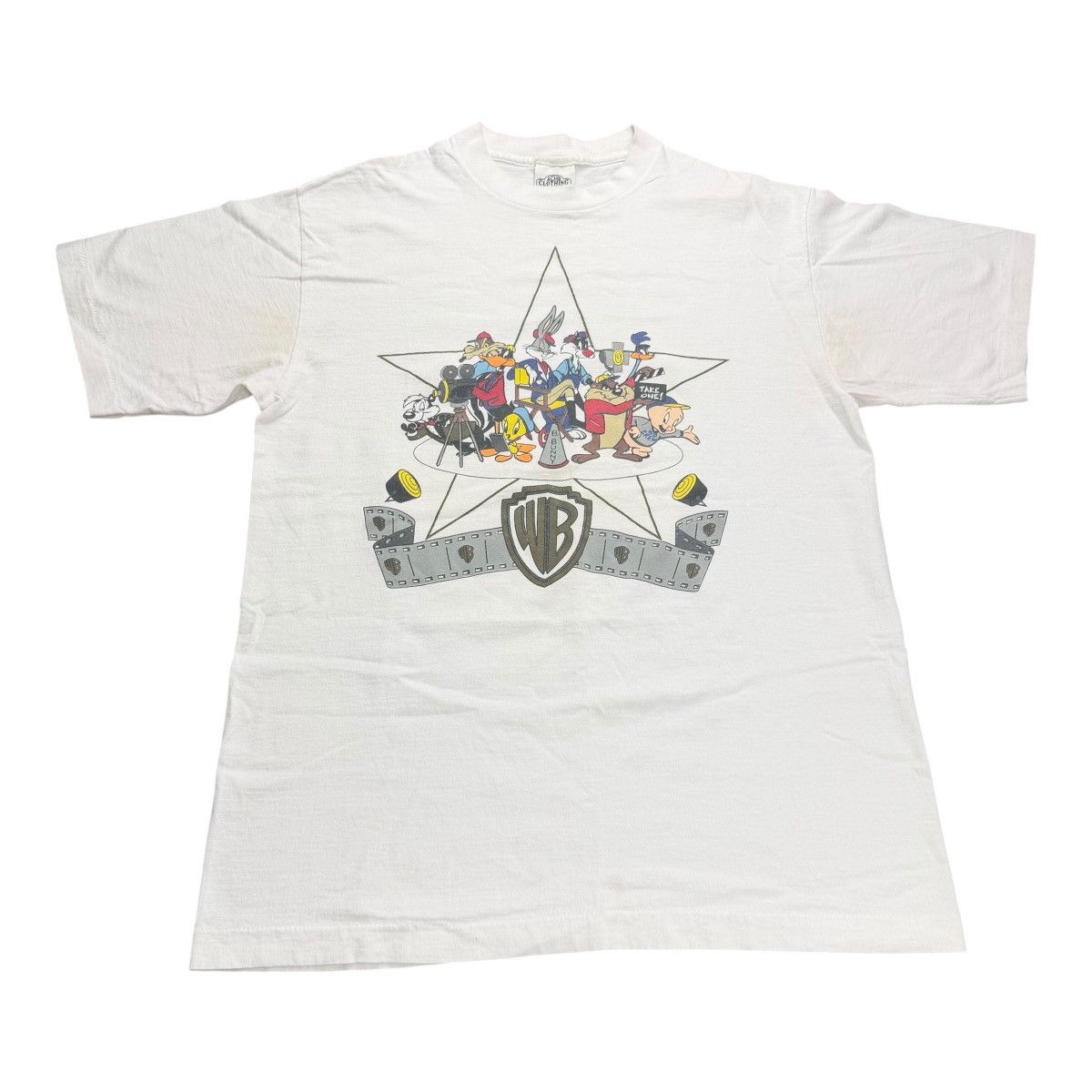 Vintage Vintage 1991 Looney Tunes Warner Bros. Logo Graphic T-Shirt Size US L / EU 52-54 / 3 - 1 Thumbnail