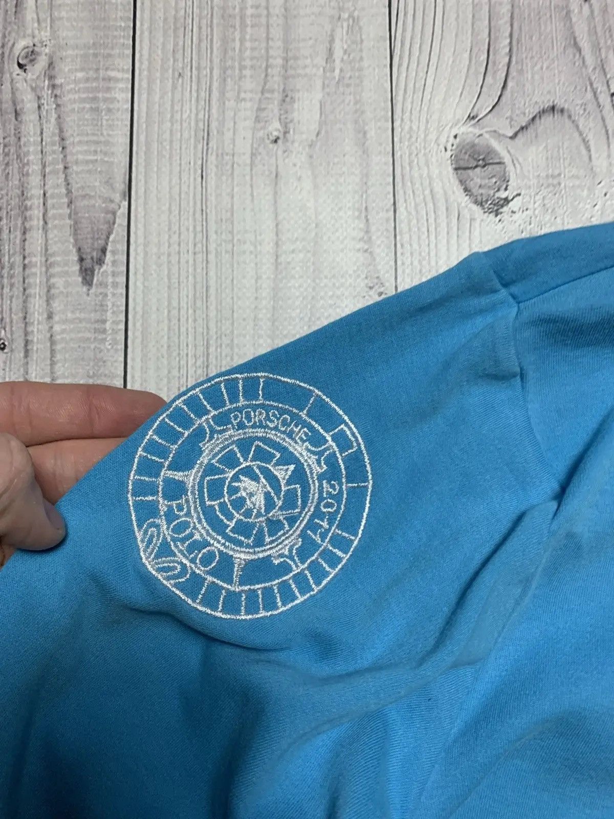 La Martina × Porsche Design Vintage Porsche Racing La Martina long sleeve rugby polo Size US L / EU 52-54 / 3 - 7 Thumbnail