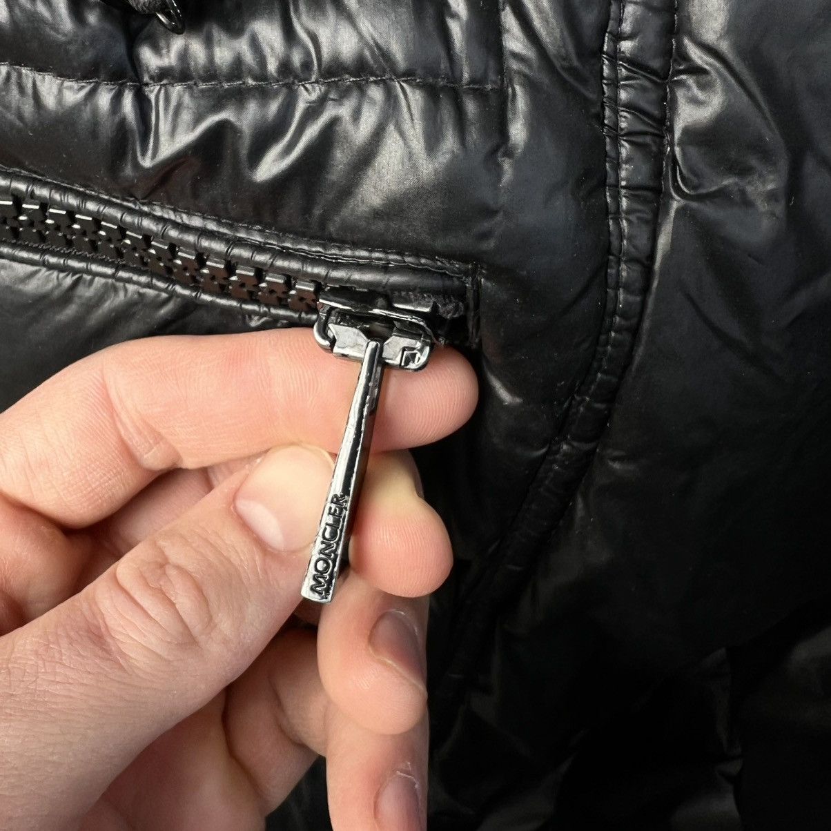 Moncler Moncler Black Aphrotiti Giubbotto Long Down Jacket Coat Size S / US 4 / IT 40 - 24 Thumbnail