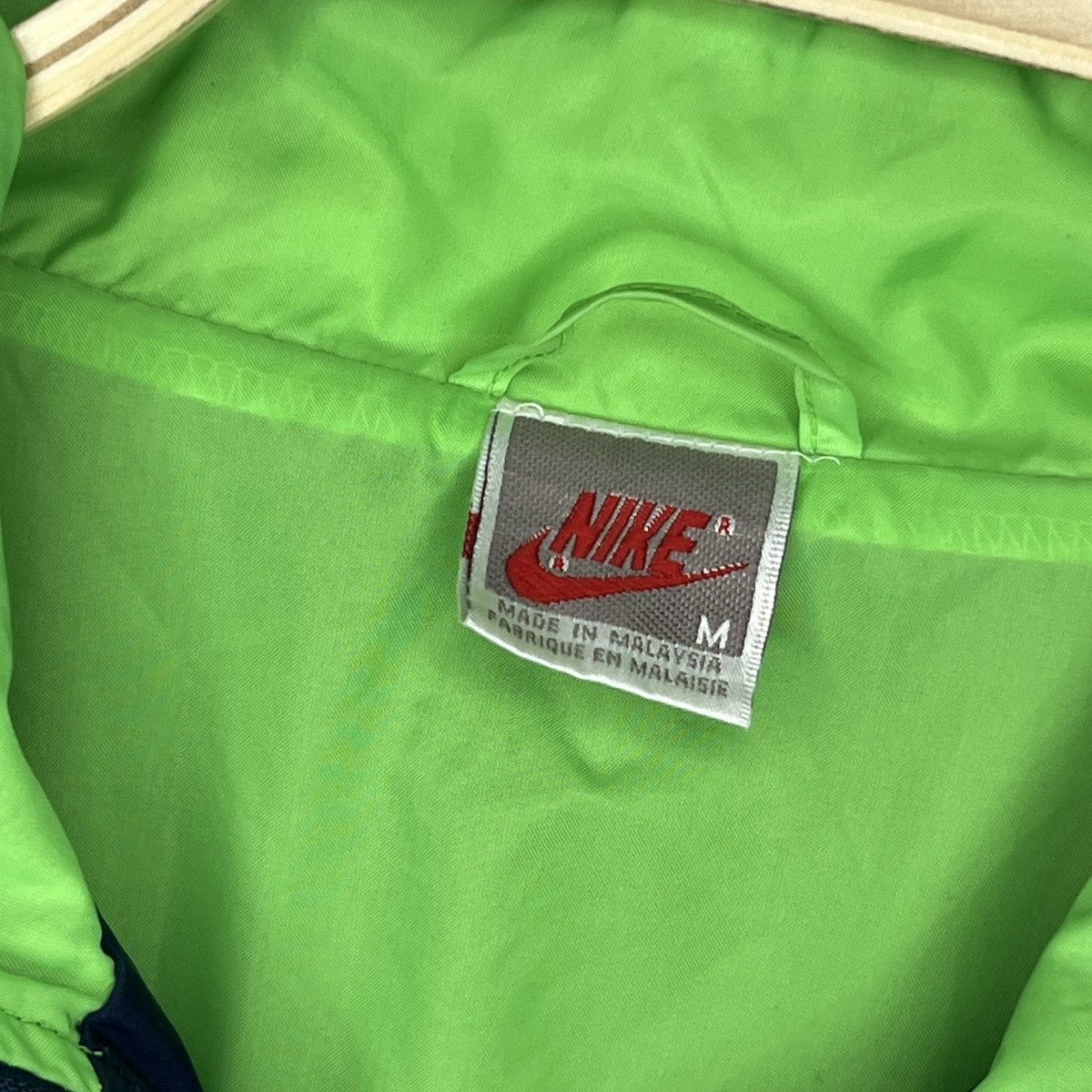 Nike Vintage Nike Tracksuit Suit Jacket And Pants 90s Big Swoosh Size US M / EU 48-50 / 2 - 7 Thumbnail
