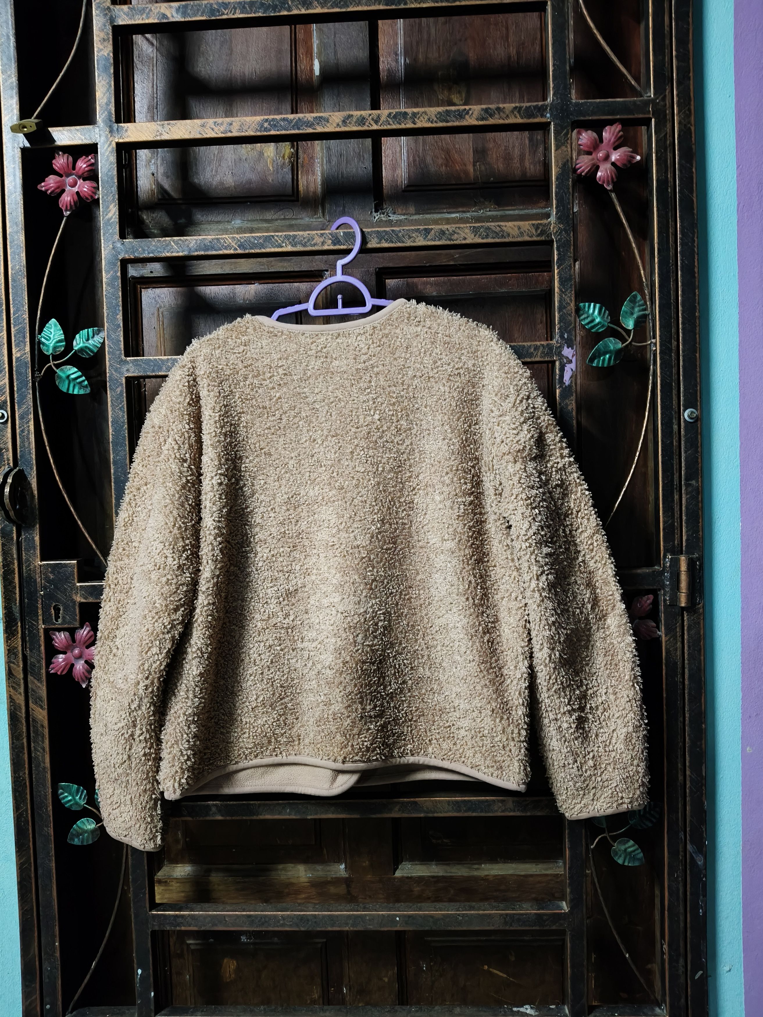Japanese Brand × Uniqlo Uniqlo fur fleece Cardigan Button Up Size M / US 6-8 / IT 42-44 - 2 Thumbnail
