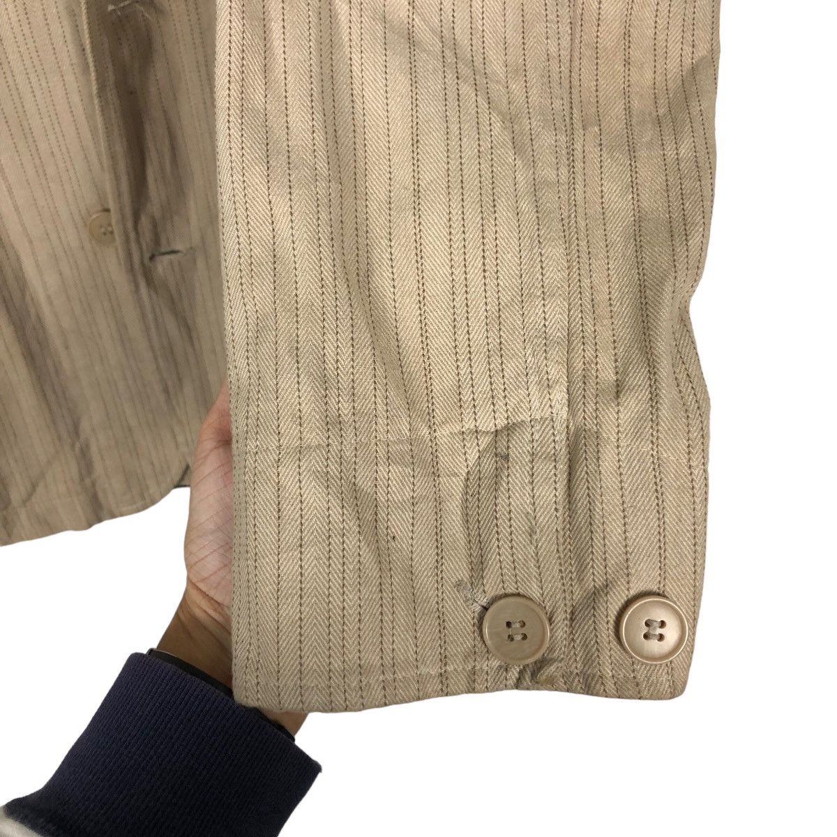 🔥Issey Miyake Design Style Hickory Chore Jacket Vviirrggnn