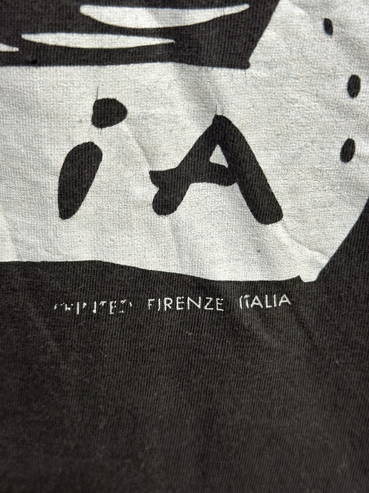 Vintage Vintage Firenze Italia Faded Tee Size US L / EU 52-54 / 3 - 3 Thumbnail