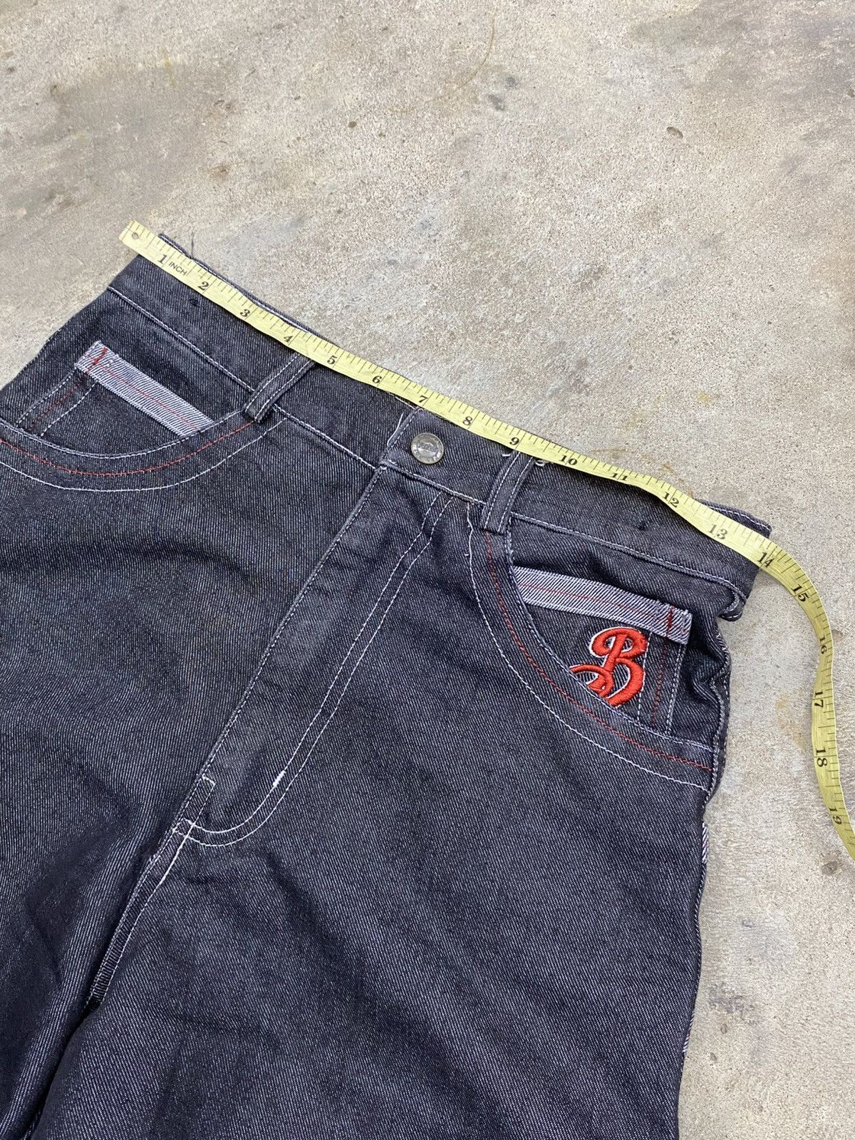 JNCO × Vintage 💥bindding offer💥 y2k baggy bowling jeans pant Size US 28 / EU 44 - 8 Thumbnail
