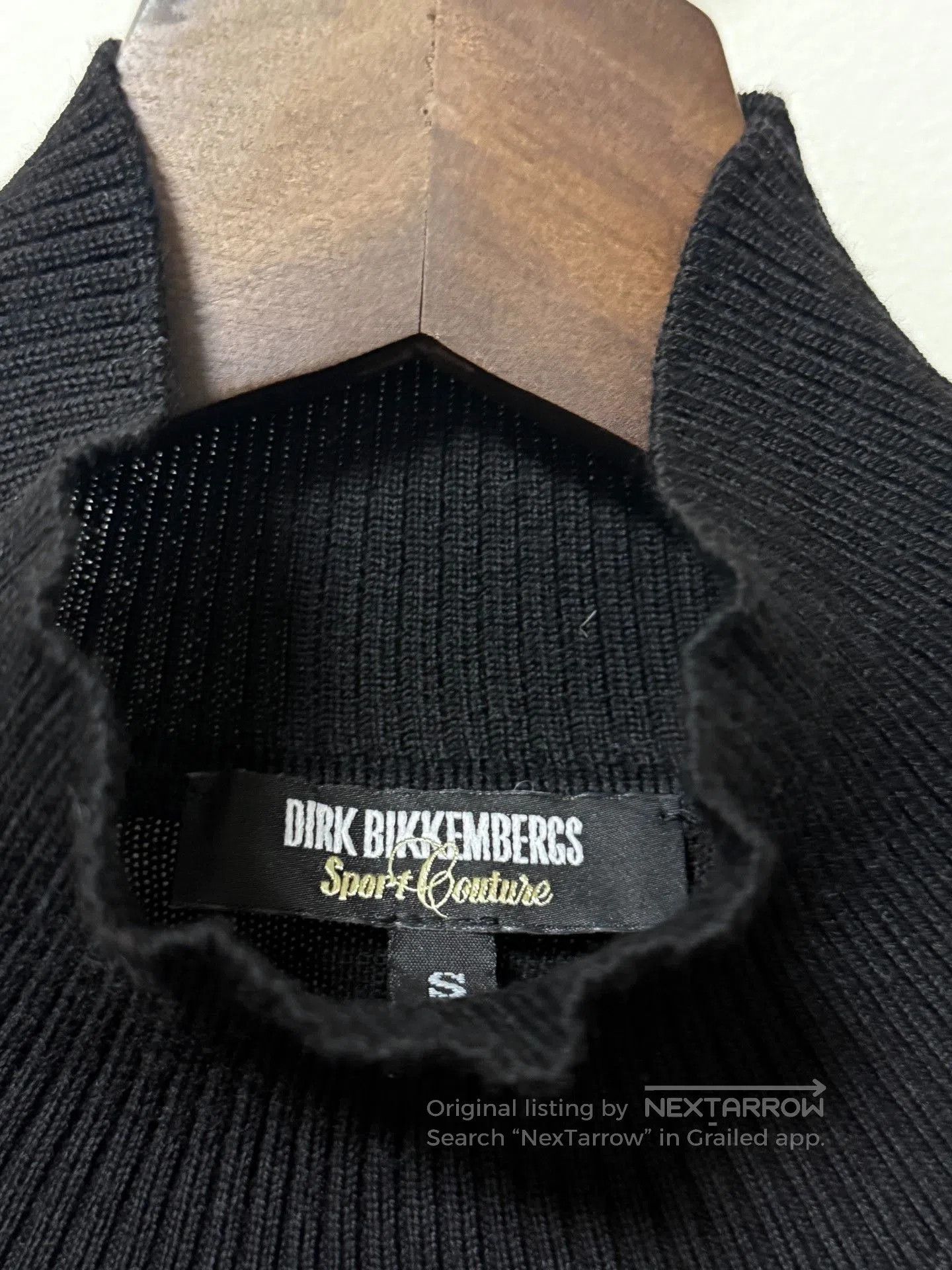 Dirk Bikkembergs Dirk Bikkembergs Sheepskin Turtleneck Sweater. Size US S / EU 44-46 / 1 - 5 Thumbnail