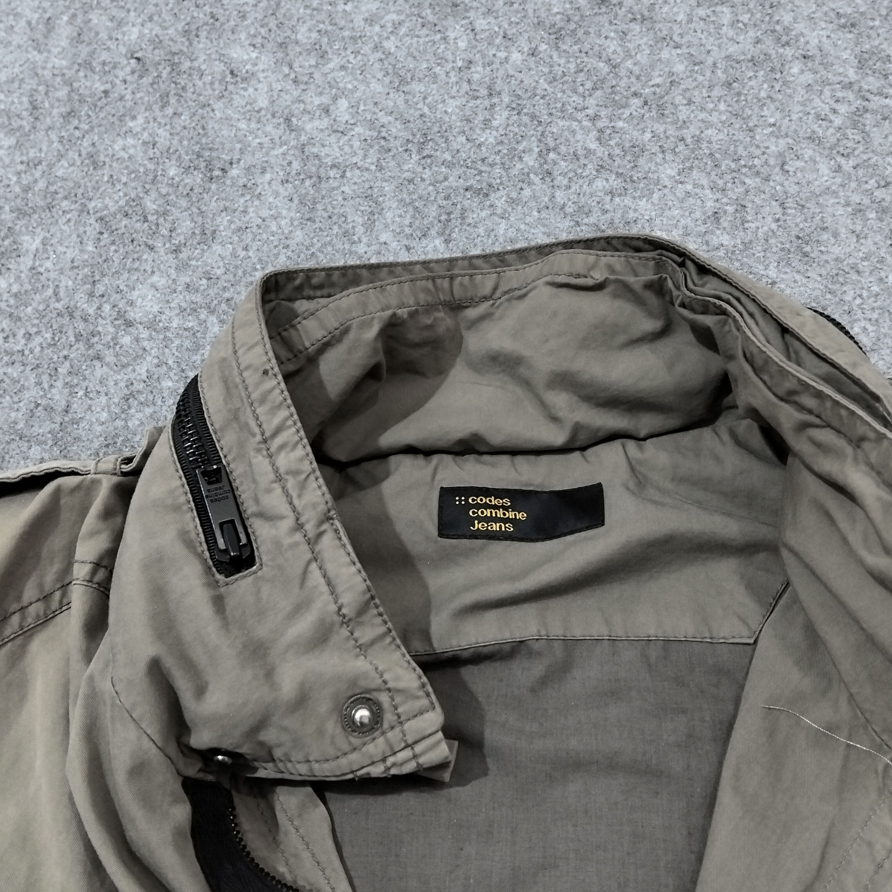Codes Combine × Japanese Brand 🔥 Codes Combine Military Style Parka with Peace logo🔥 Size US L / EU 52-54 / 3 - 3 Thumbnail