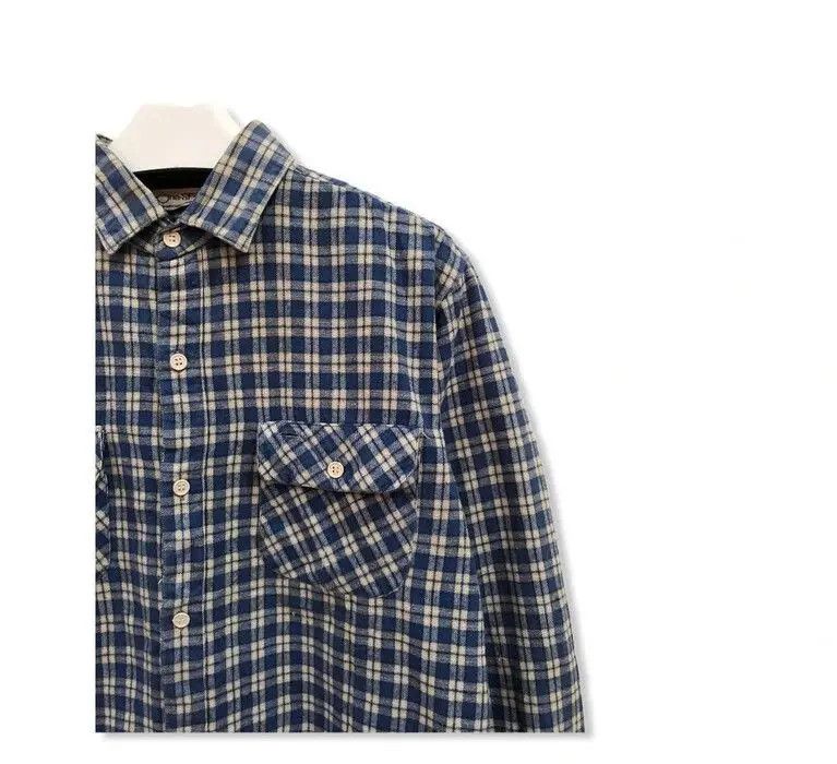 Flannel × Vintage Vintage One Step plaid Tartan Flannel Shirt 👕 Size US S / EU 44-46 / 1 - 2 Thumbnail
