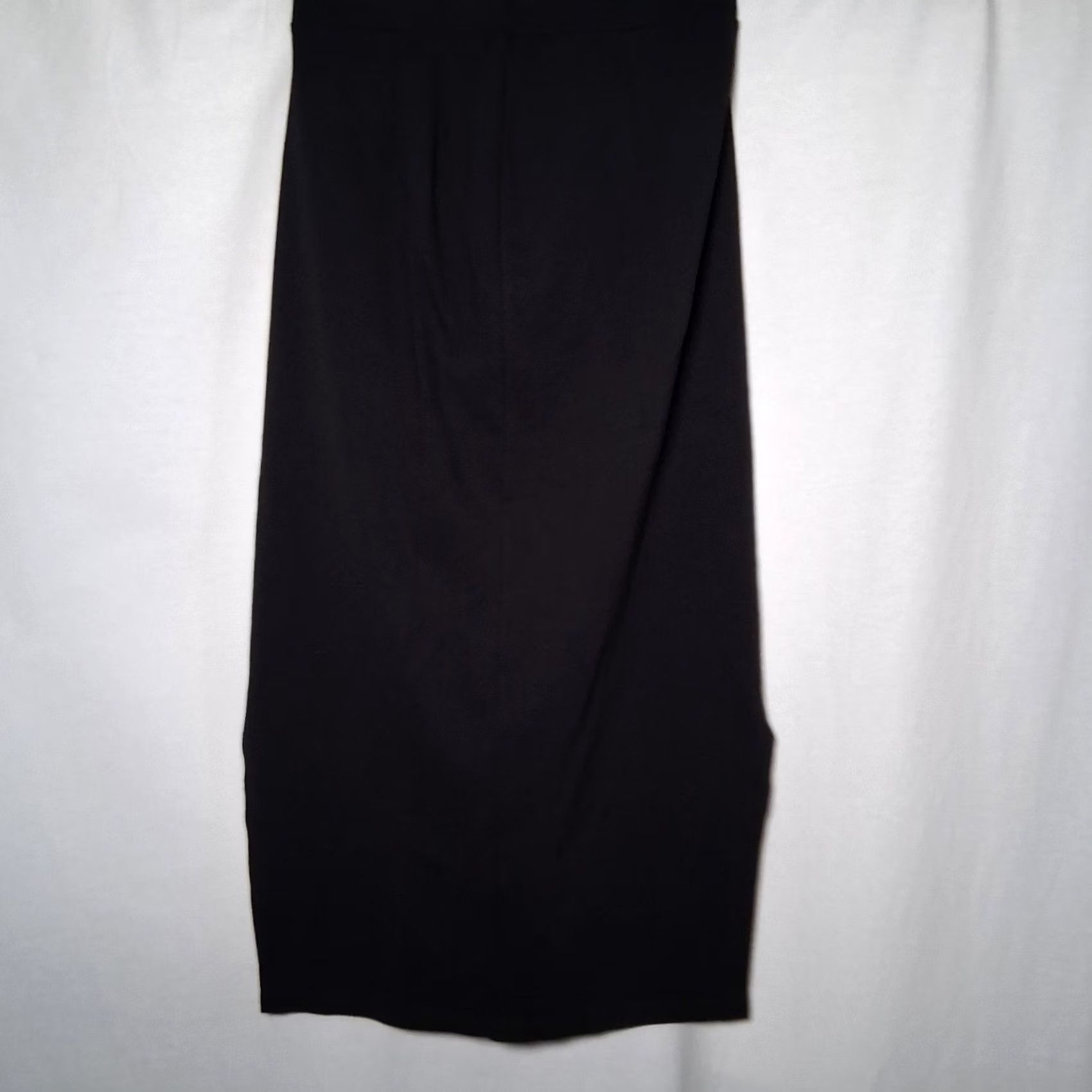 Vintage VINTAGE IMAN Global Chic Skirted Leggings Small Black Rayon Blend Stretch NEW Women Size 28" / US 6 / IT 42 - 3 Thumbnail