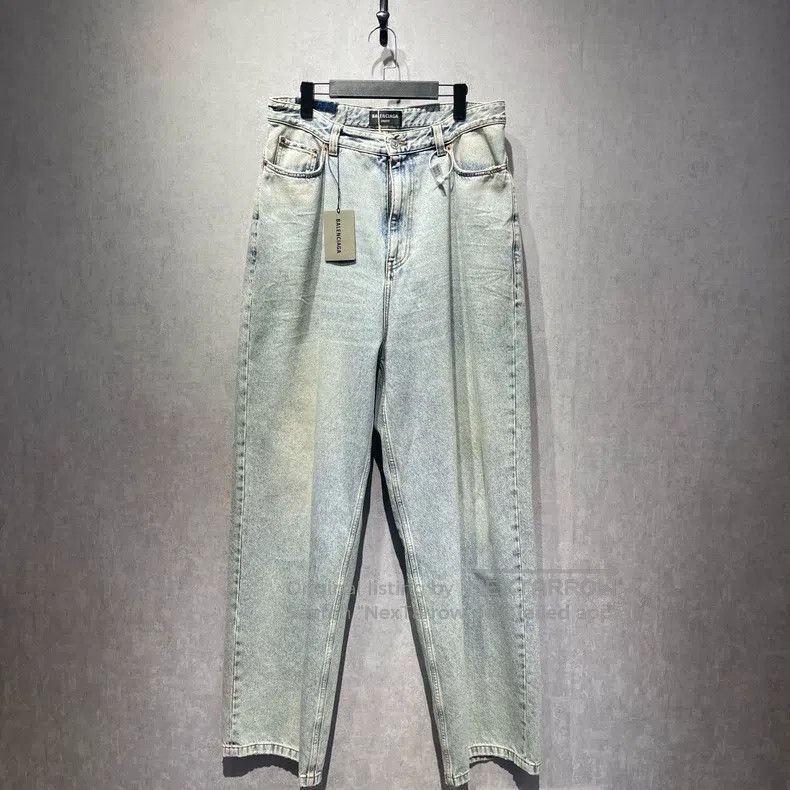 Balenciaga Balenciaga size M Washed blue jeans Size US 27 - 1 Thumbnail