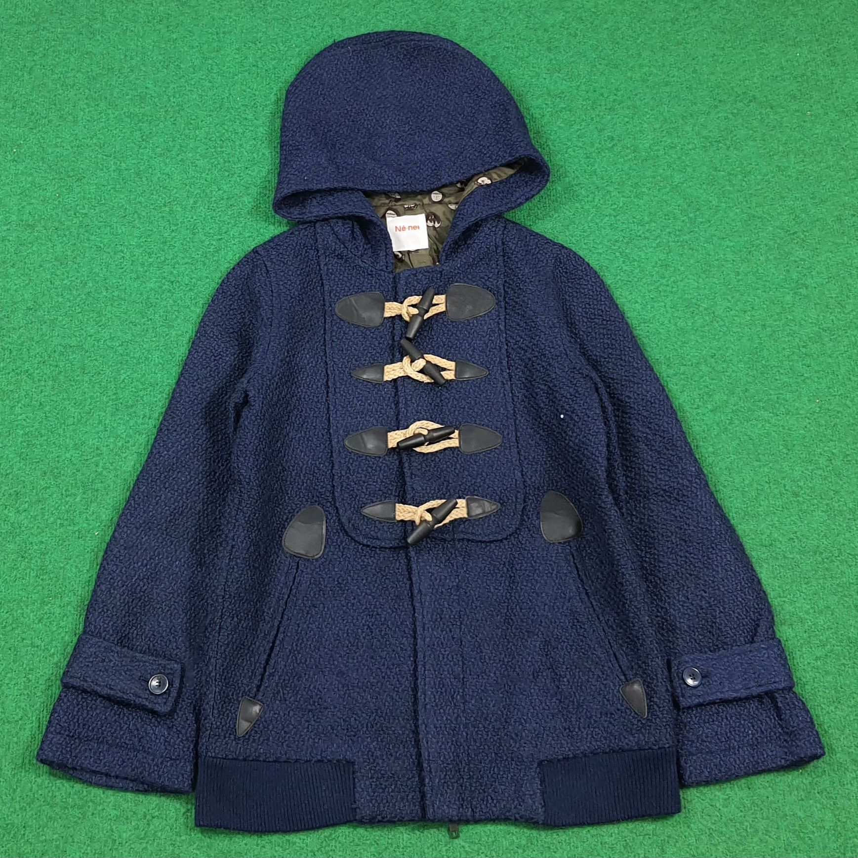 Ne-Net Vintage Ne-Net by Issey Miyake Duffle Hoodie Jacket C303N5 Size XS / US 0-2 / IT 36-38 - 1 Thumbnail