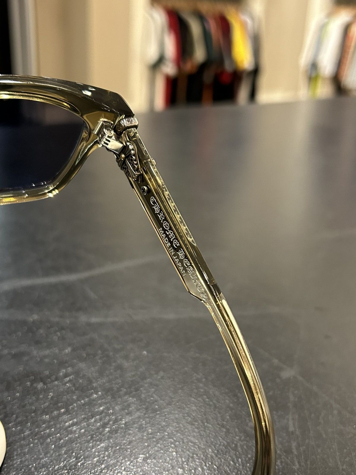 Chrome Hearts Chrome Hearts ‘Box Officer’ Sunglasses Size ONE SIZE - 6 Thumbnail