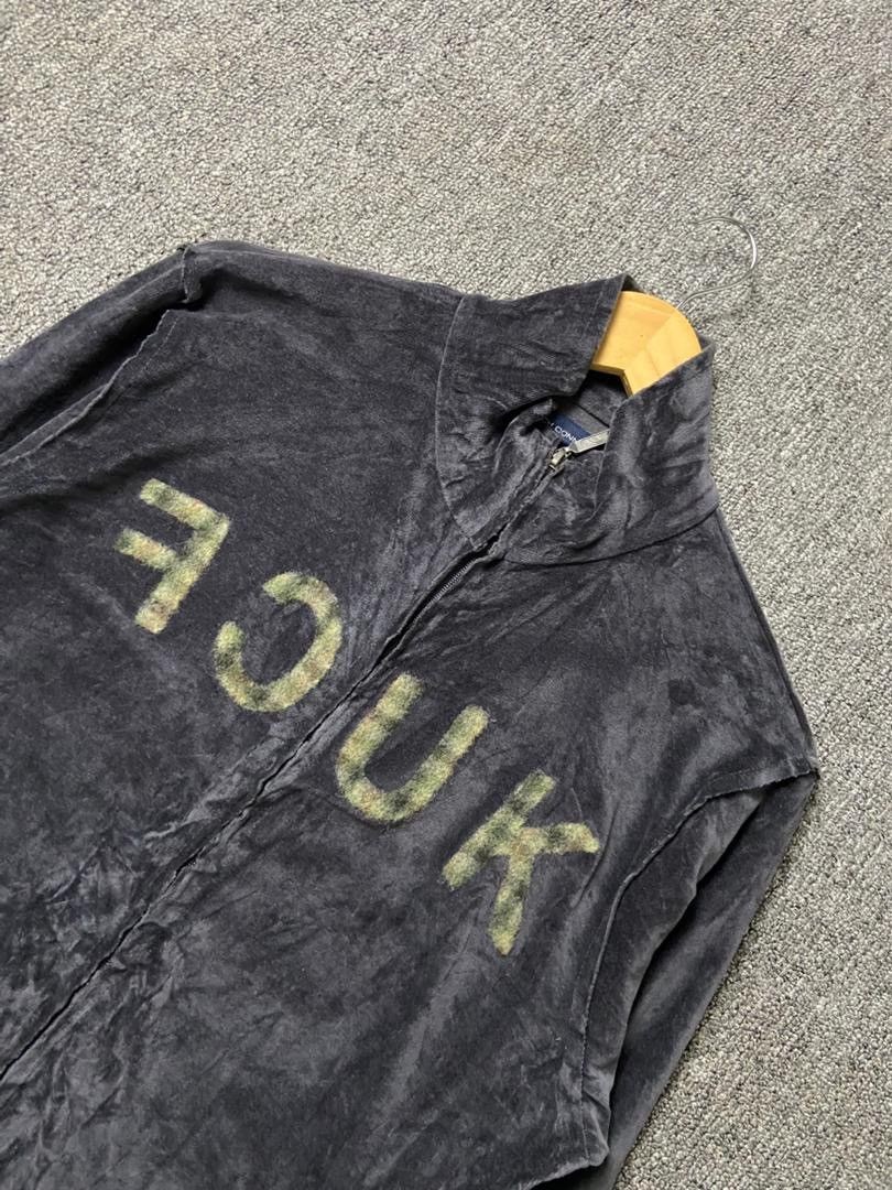 Japanese Brand French Connection FCUK Zip Up Jumper (190) Size US S / EU 44-46 / 1 - 10 Thumbnail