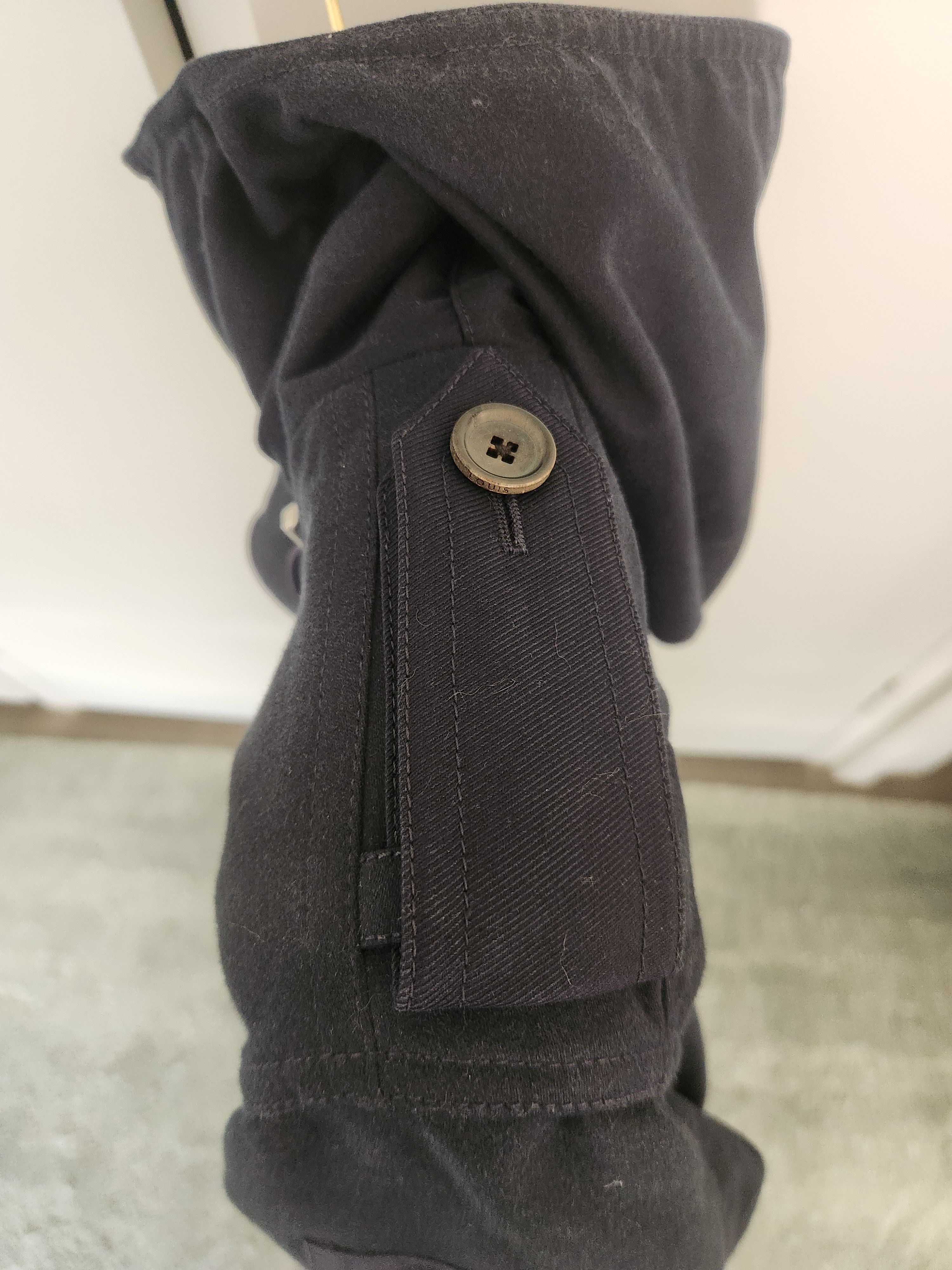 Louis Vuitton LV Navy blue heavy wool lining jacket - removable lining Size US S / EU 44-46 / 1 - 6 Thumbnail