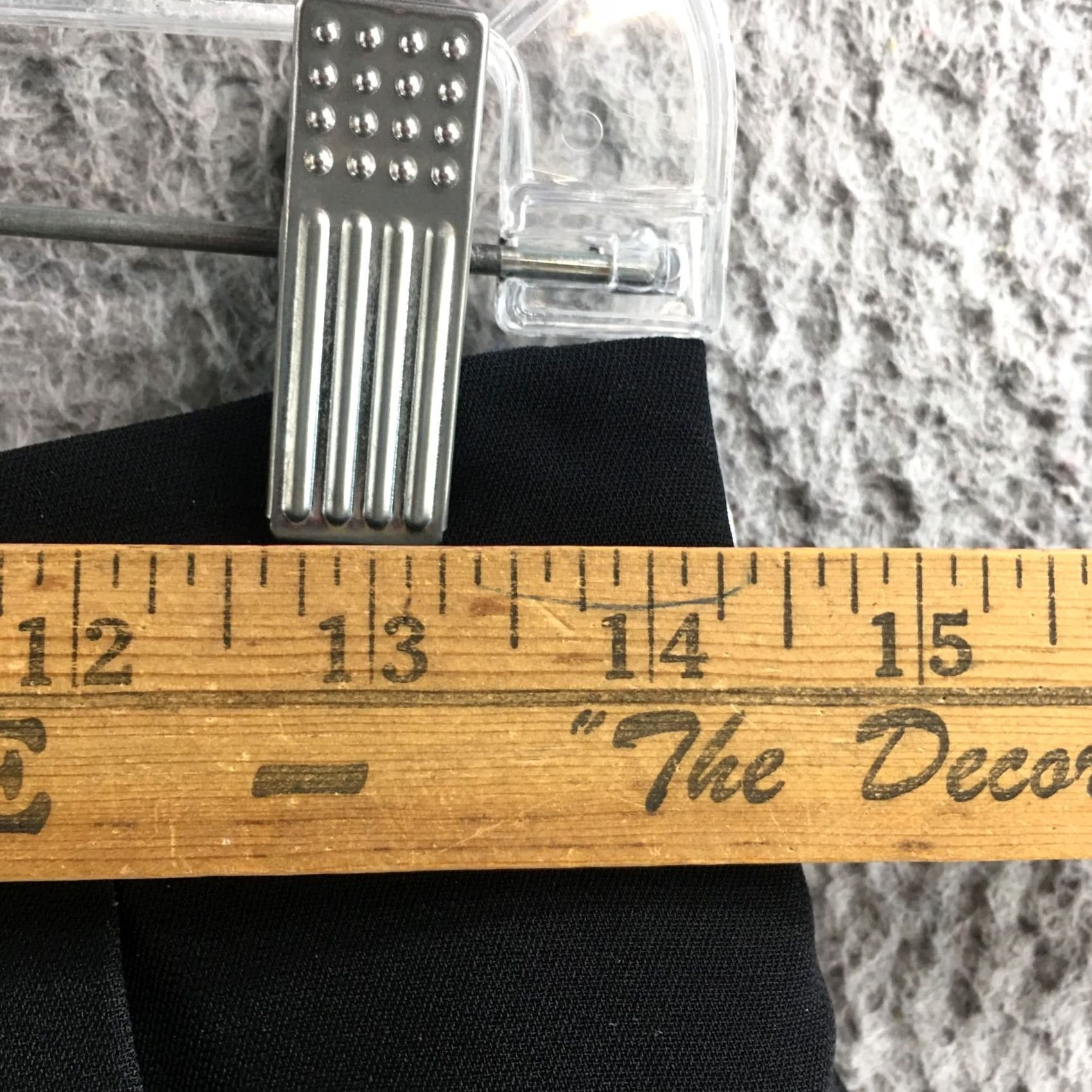 Worthington Worthington Dress Pants Womens Petite 10P Black High Rise Zip NEW Pants Woman 28x27 Petite Black High Rise Dress Pants Size 32" / US 10 / IT 46 - 5 Thumbnail