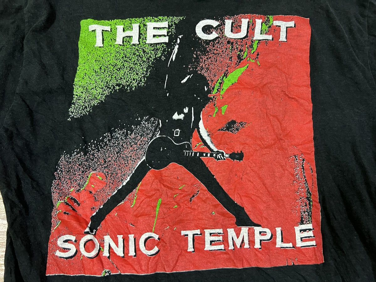 Band Tees × Vintage VINTAGE BAND THE CULT SONIC TEMPLE Size US M / EU 48-50 / 2 - 13 Thumbnail