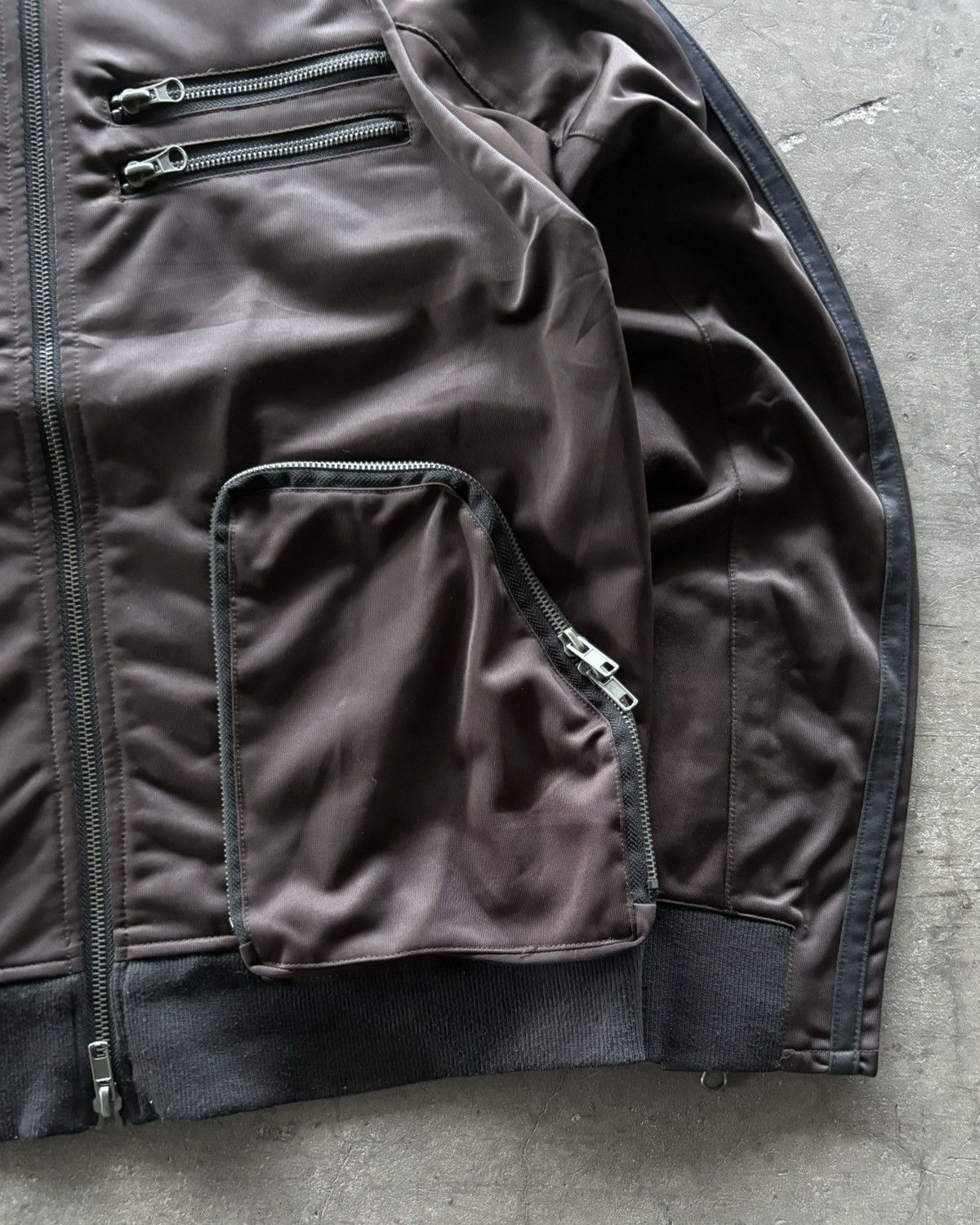 If Six Was Nine × Japanese Brand × Le Grande Bleu (L.G.B.) La 3d Pocket Double Zip Up Tracktop Jacket Size US M / EU 48-50 / 2 - 2 Thumbnail