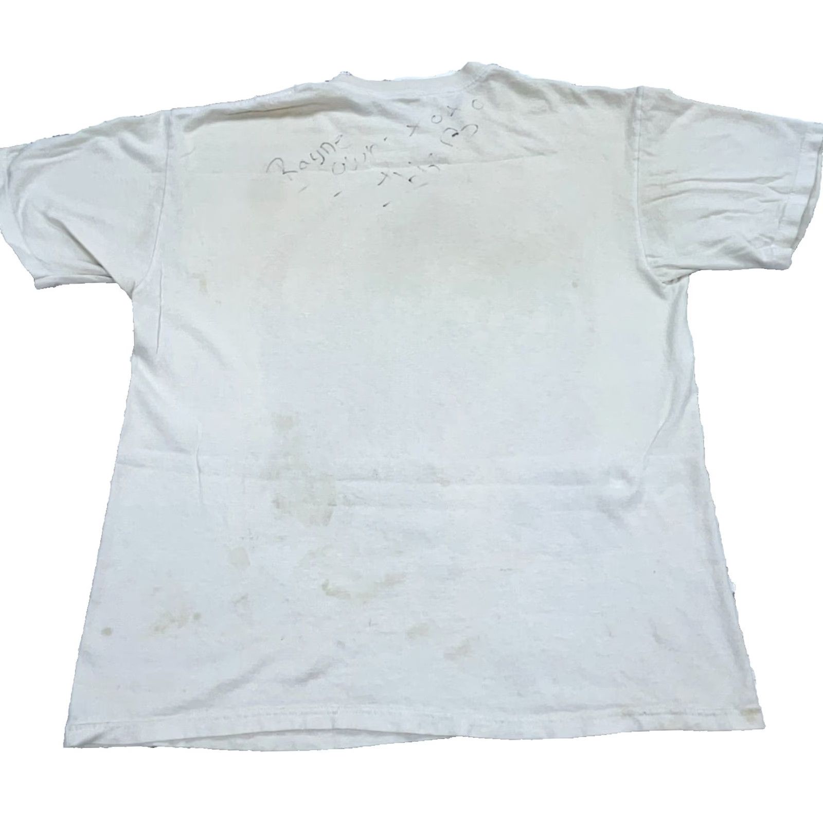 Thrasher VINTAGE As I Lay Dying Shirt Men XL White Tee Band Concert Y2K Grunge Thrashed Size US XL / EU 56 / 4 - 3 Thumbnail