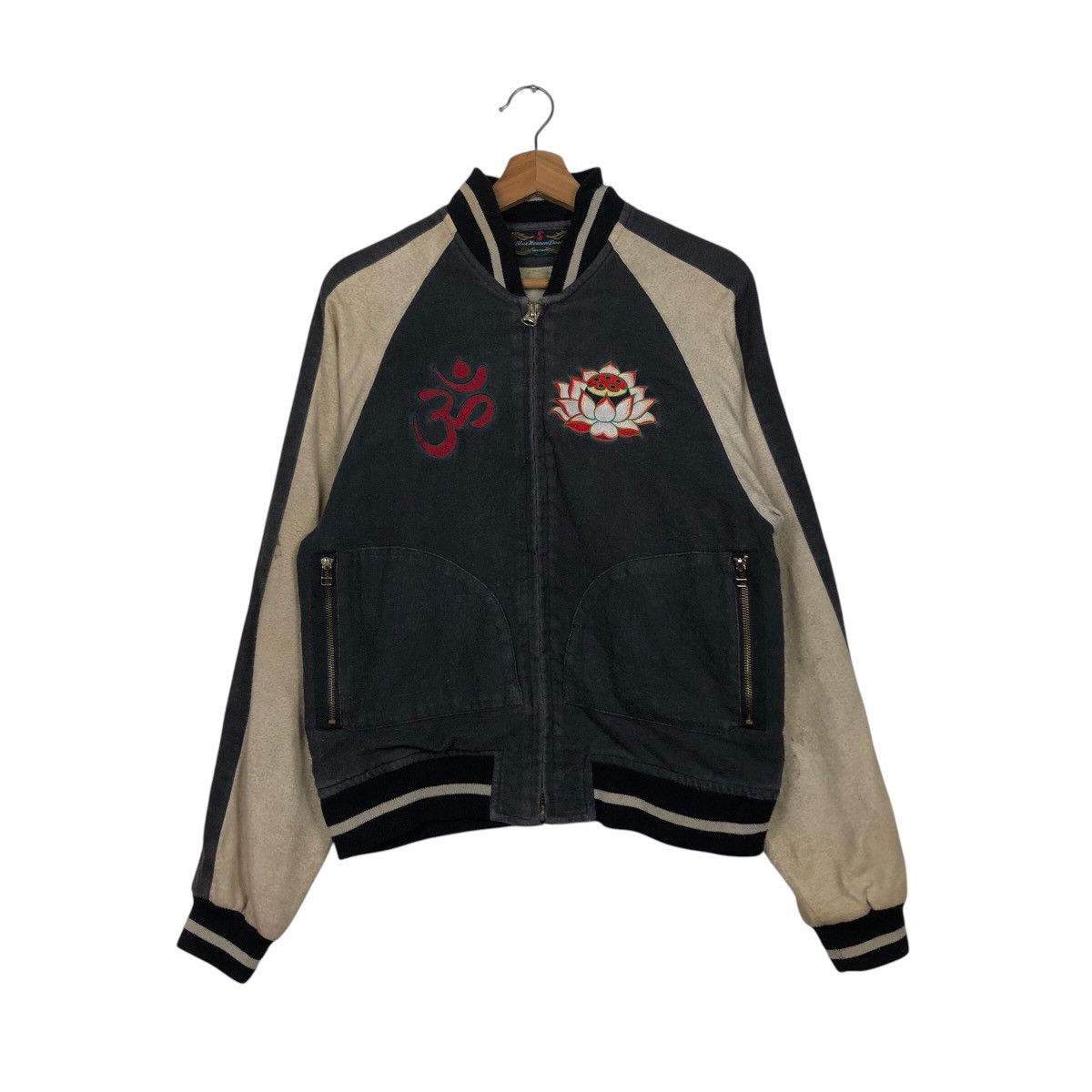 Japanese Brand 📌Vintage Bomber Jacket Sukajan Japan Tibet Secret Doctrine Size US M / EU 48-50 / 2 - 3 Thumbnail