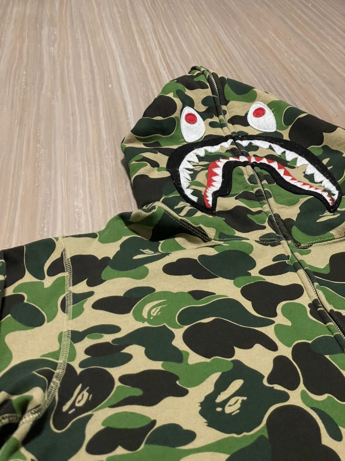Bape ABC Camo Shark Full Zip Hoodie Size US XL / EU 56 / 4 - 6 Thumbnail