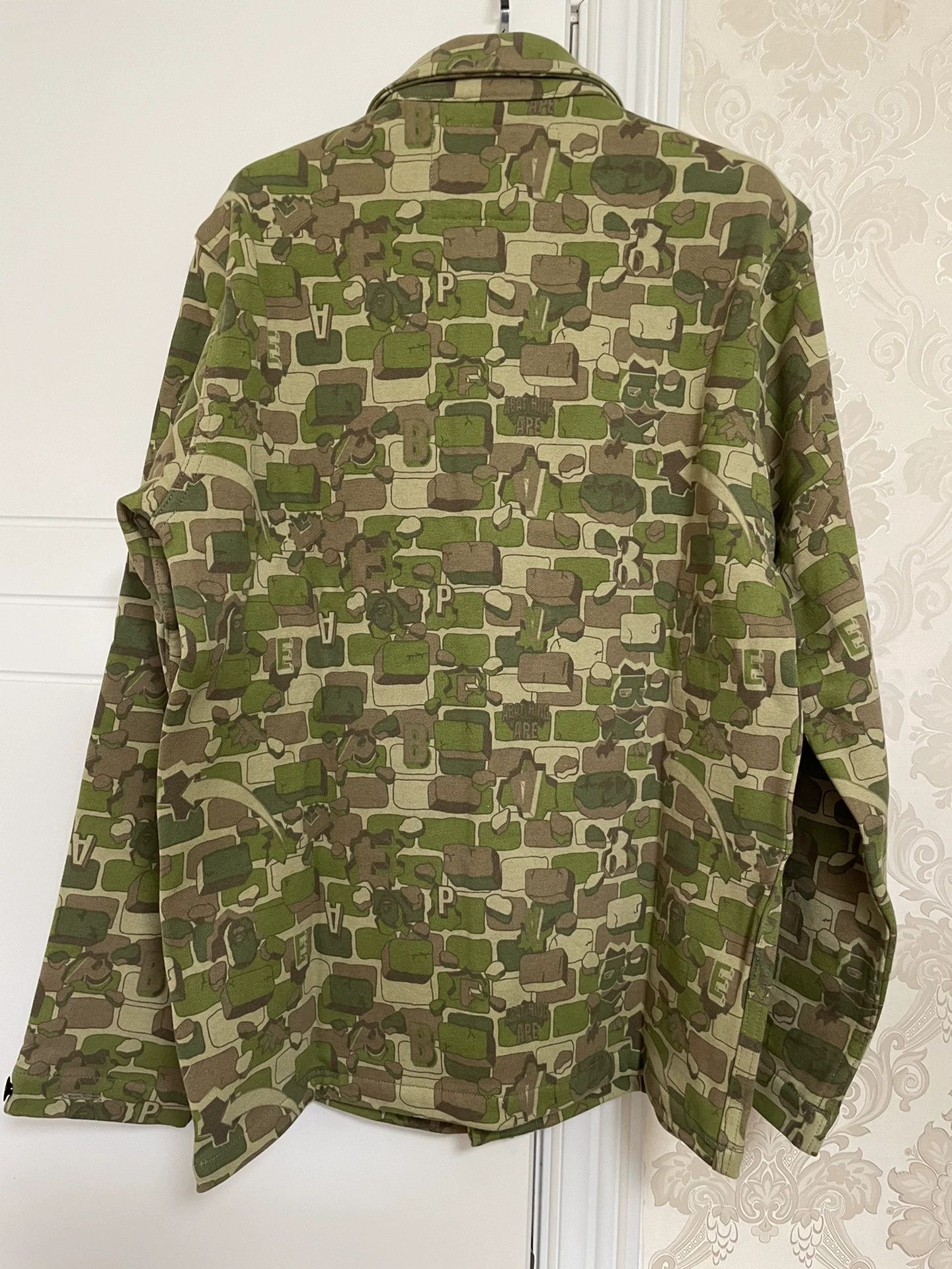 Bape BAPE Explosive Camo Brick Green LS Jacket M NIGO Era Size US M / EU 48-50 / 2 - 2 Thumbnail