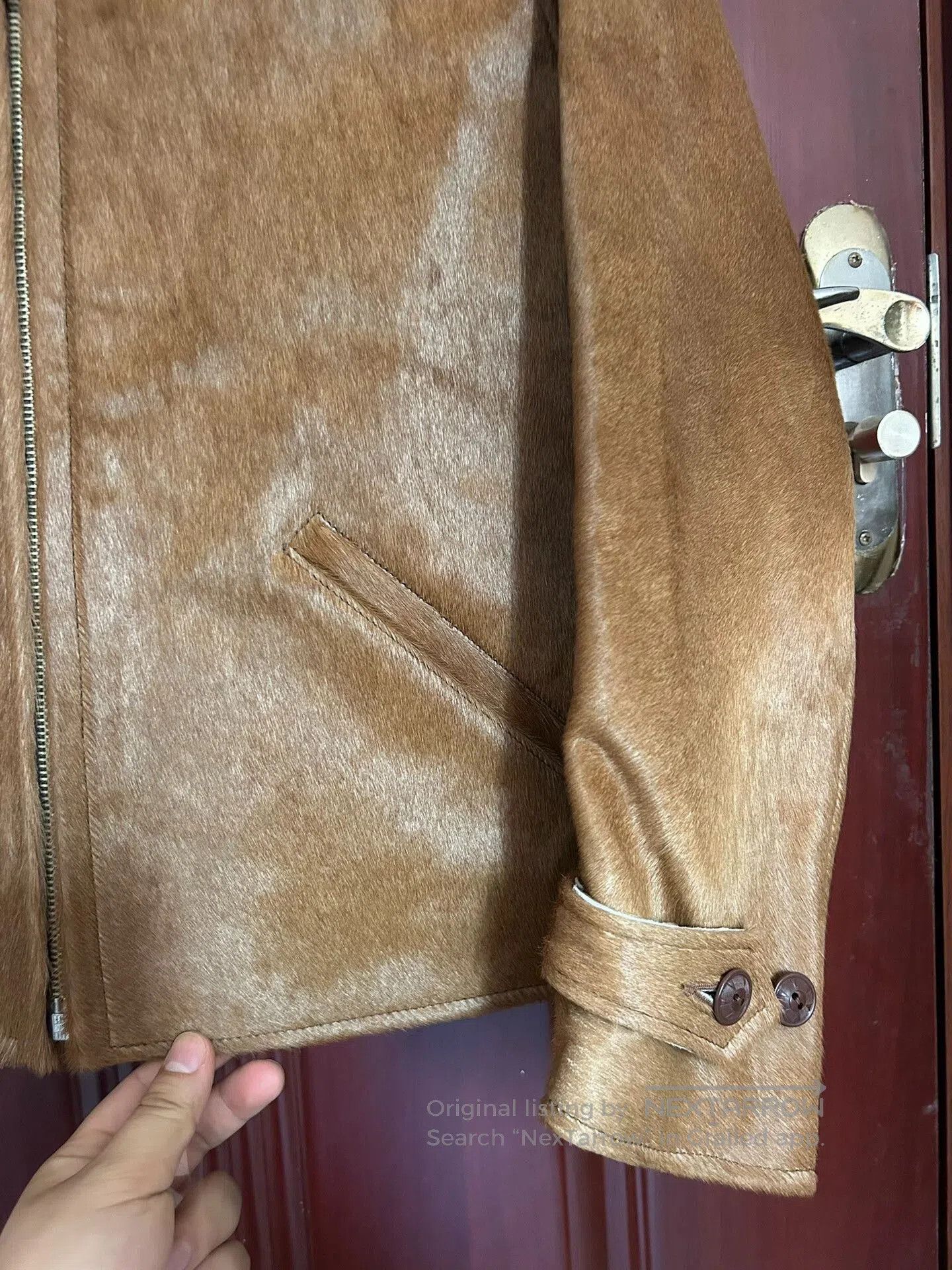 The Real McCoy's rare joe mccoy 1930 horsehair leather jacket. Size US M / EU 48-50 / 2 - 3 Thumbnail