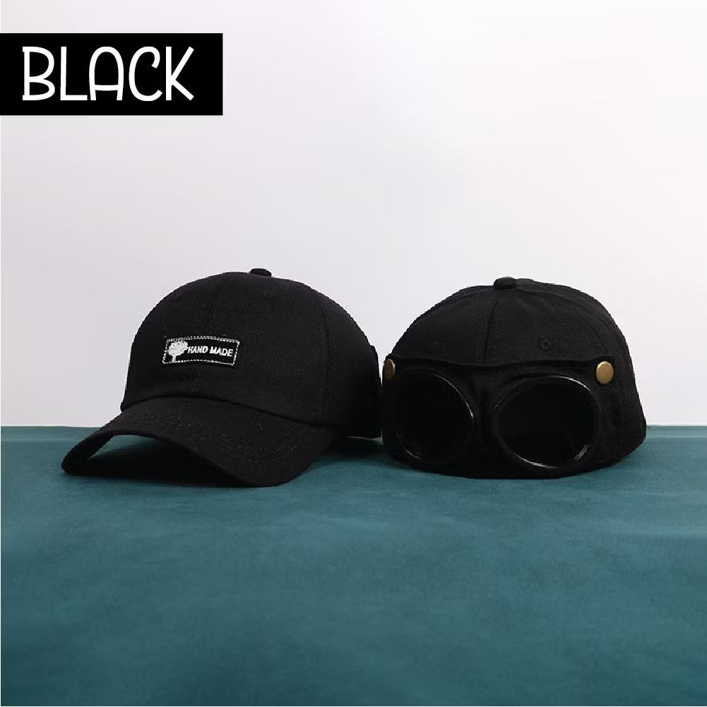 Japanese Brand Casual black baseball goggles cap Size ONE SIZE - 3 Thumbnail