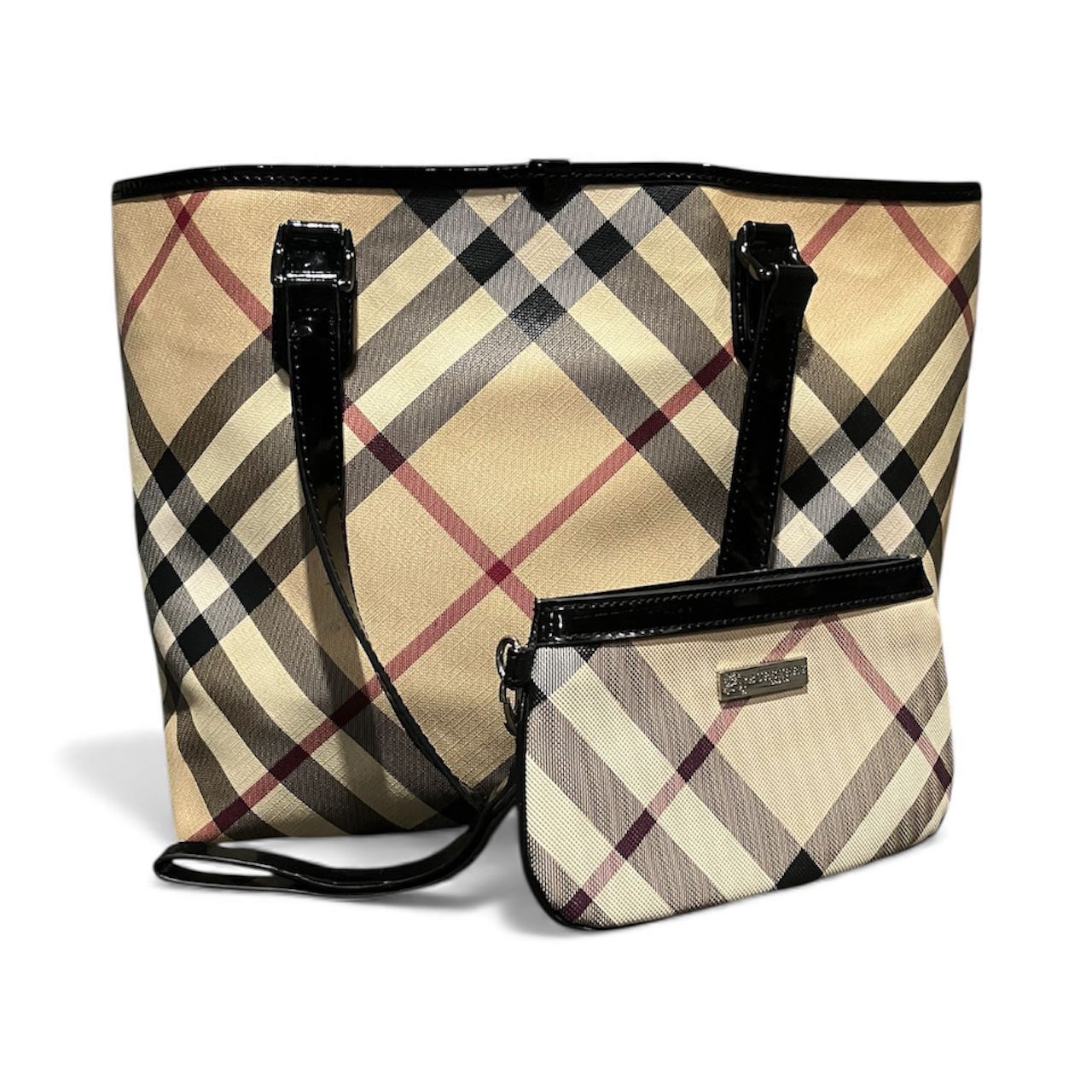 Burberry Authentic Burberry Nova Check Tote Bag Size ONE SIZE - 1 Thumbnail